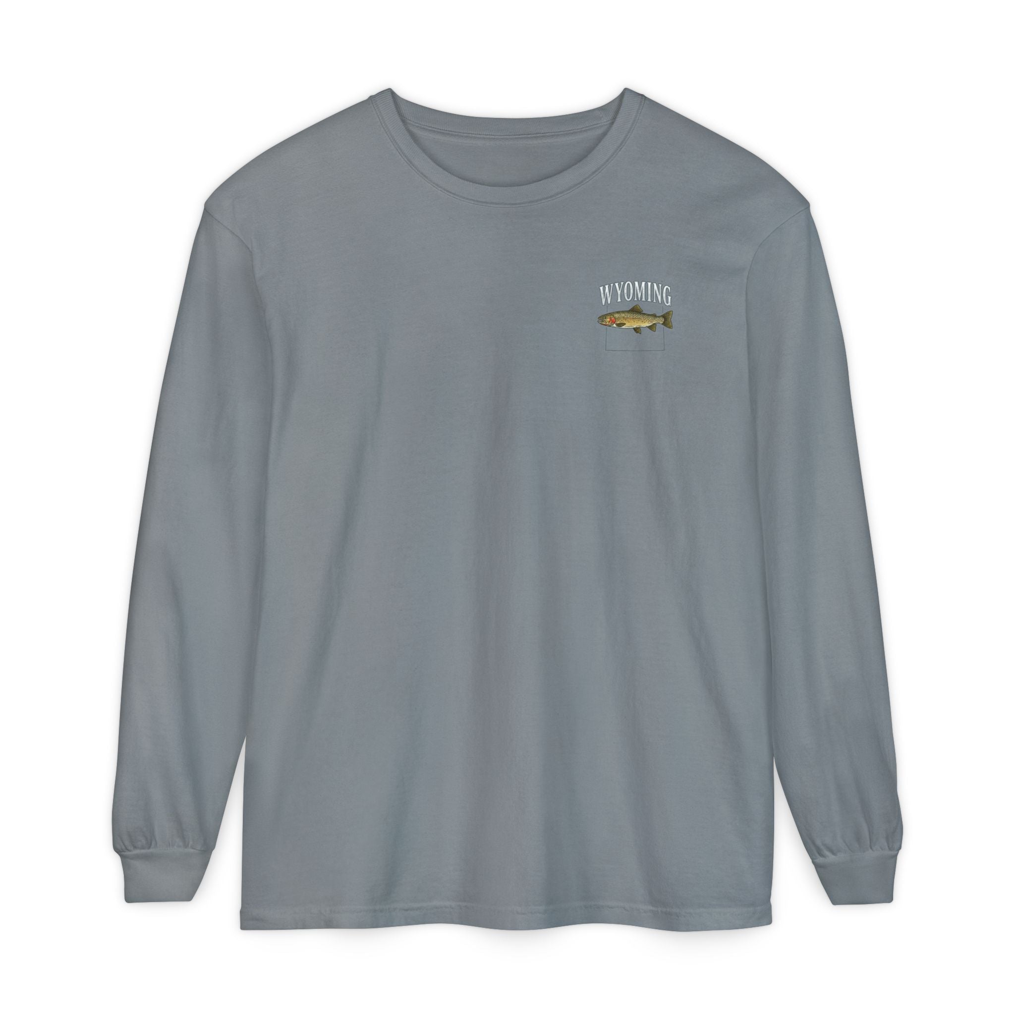 Cutthroat of Wyoming Long Sleeve Shirt— Trout Fishing Shirt
