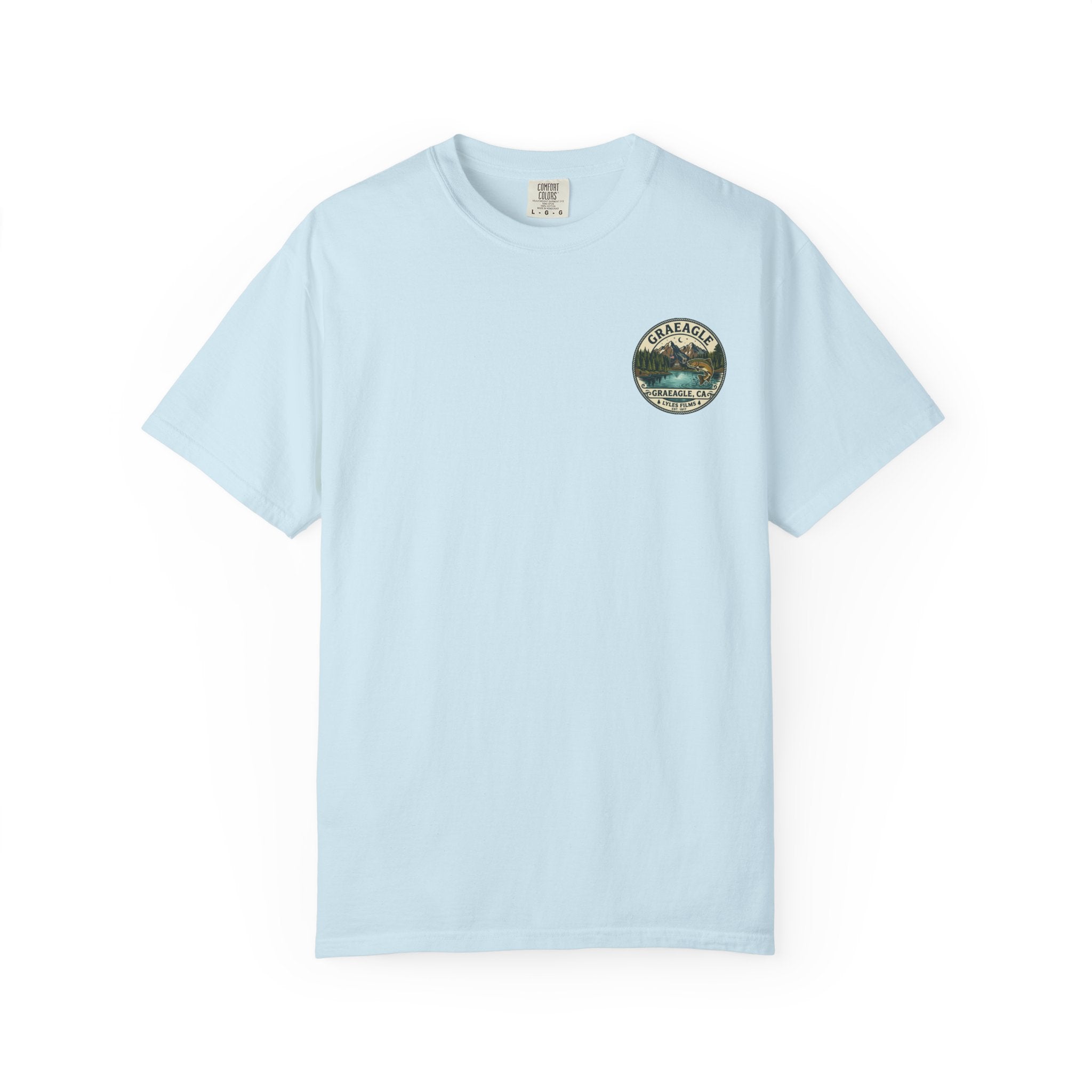 Graeagle Fishing T-Shirt — Graeagle, CA Scenic Trout Graphic Tee