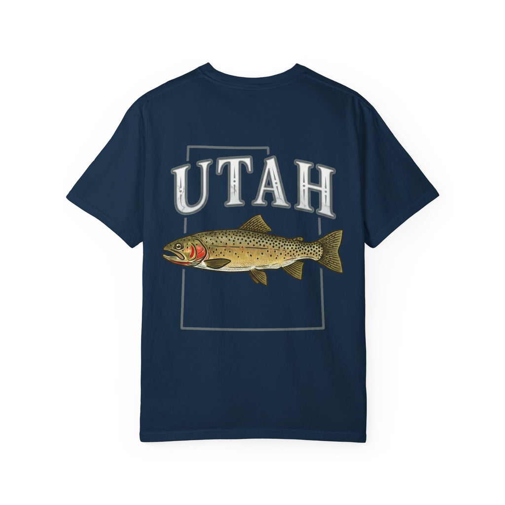 Utah Cutthroat Trout T-Shirt — Vintage Fishing Graphic Tee