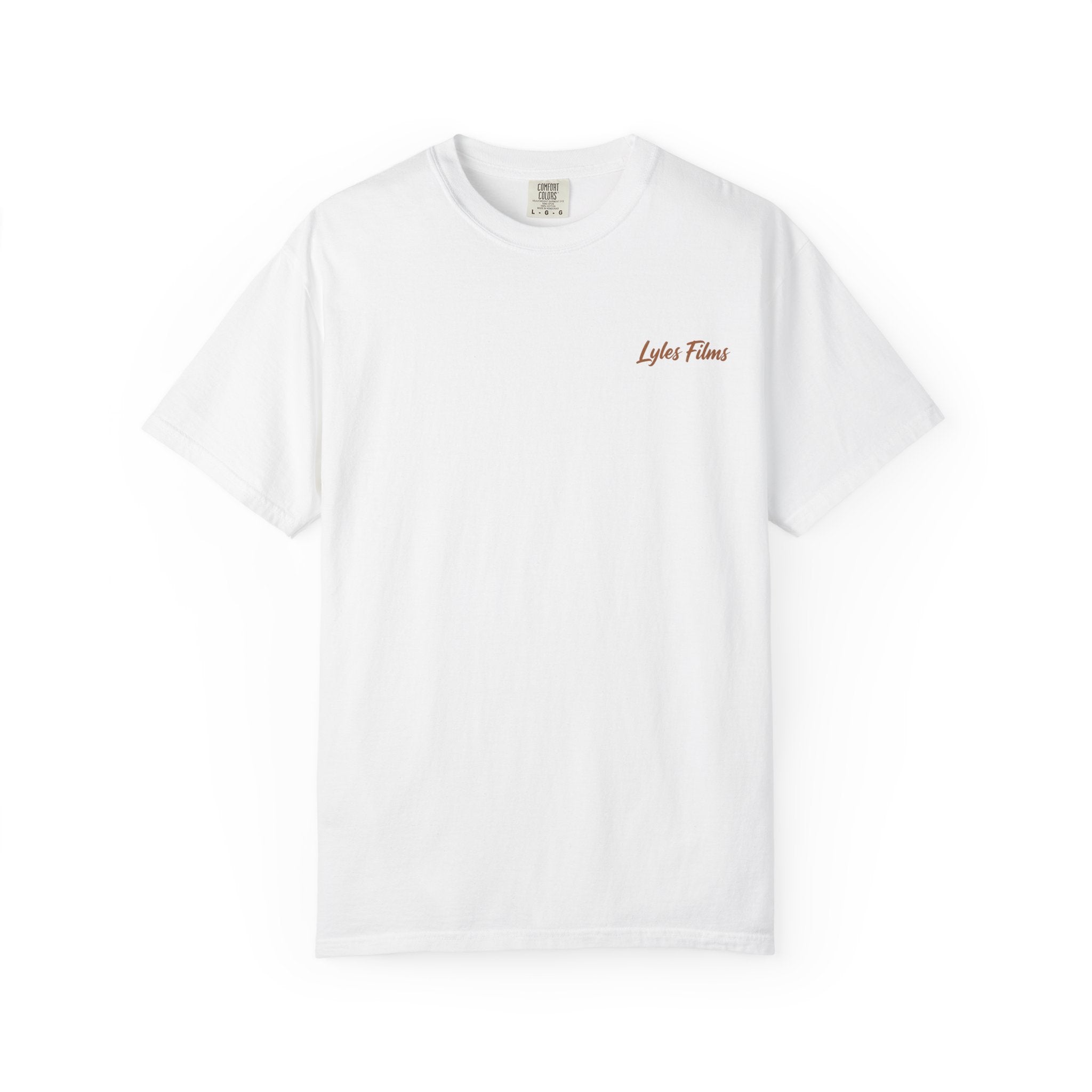 Lake Life T-Shirt — "Lyles Films" Sunset Boat Graphic