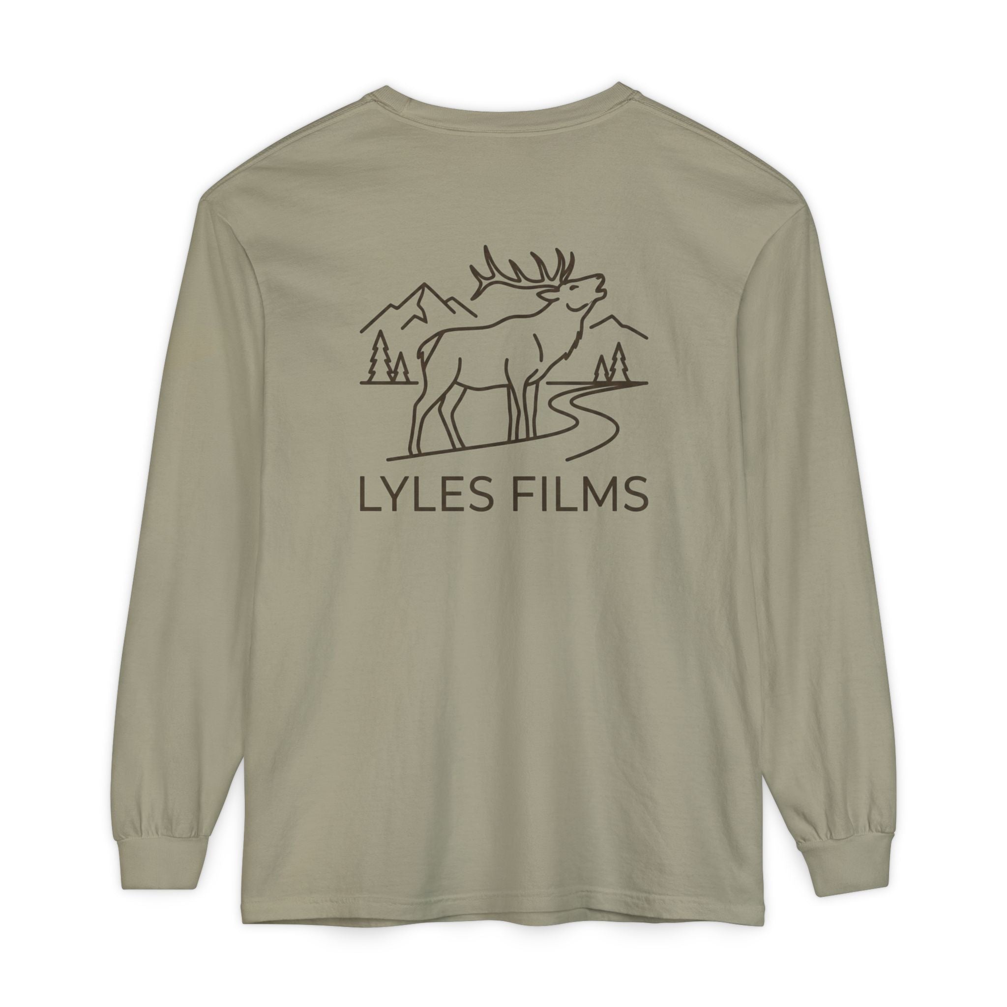 Lyles Films Elk Logo Long Sleeve Tee