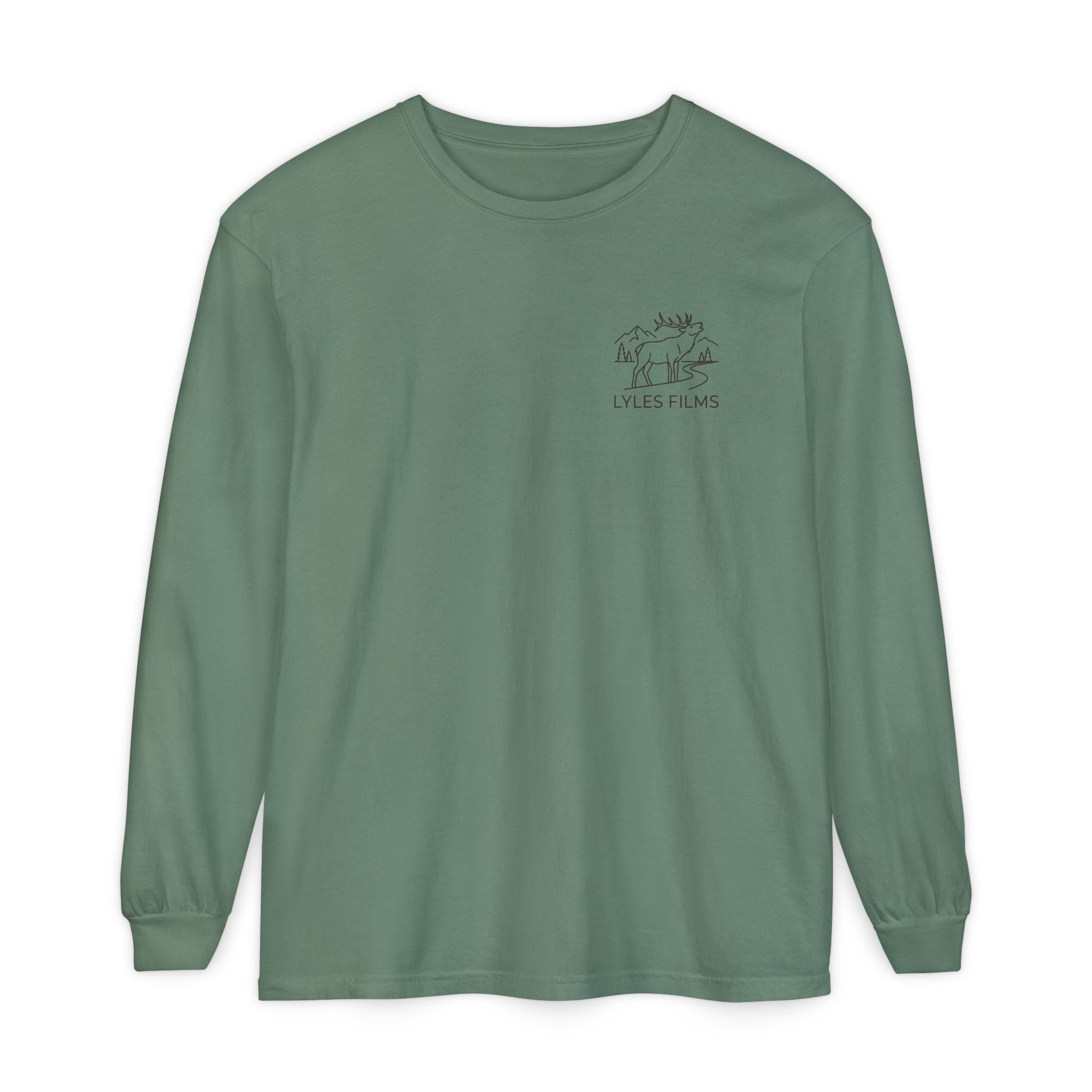 Lyles Films Elk Logo Long Sleeve Tee