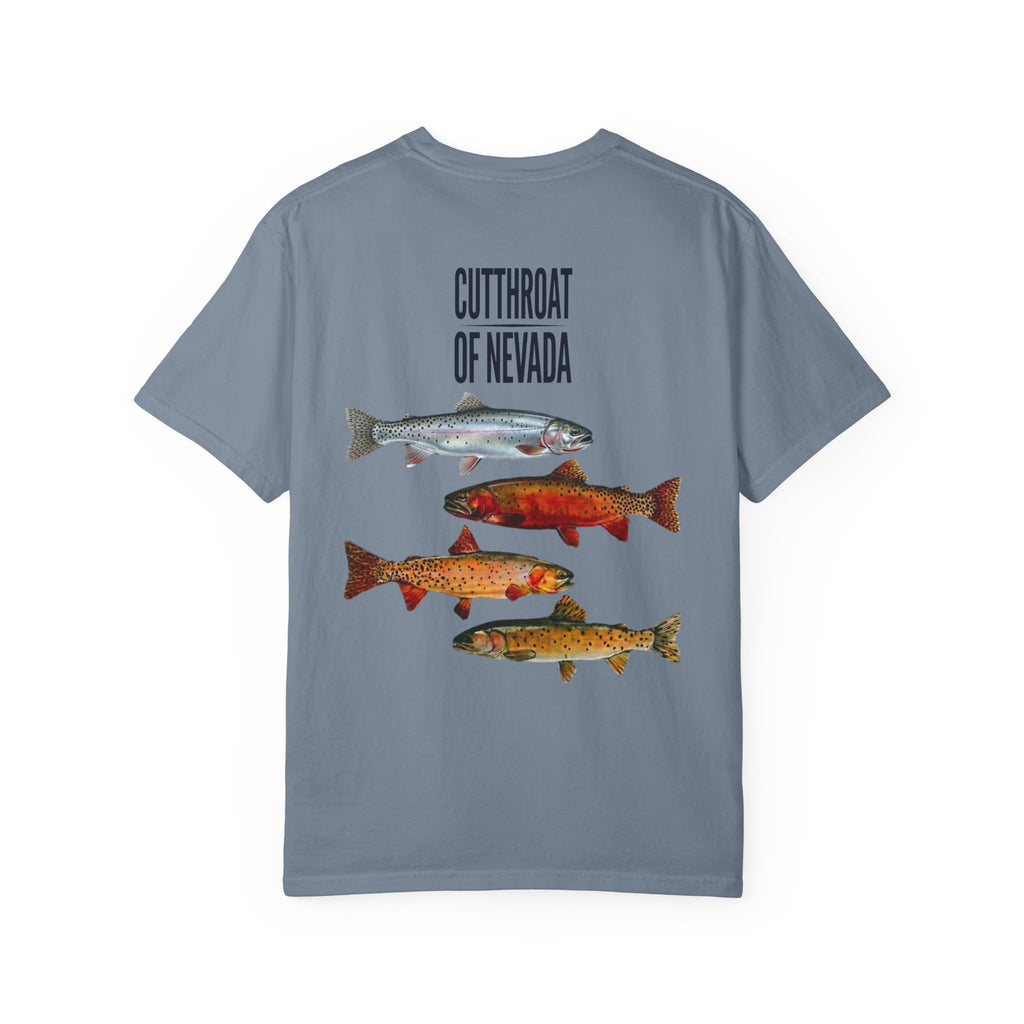 Cutthroat Of Nevada T-Shirt — Nevada Fish Graphic Tee