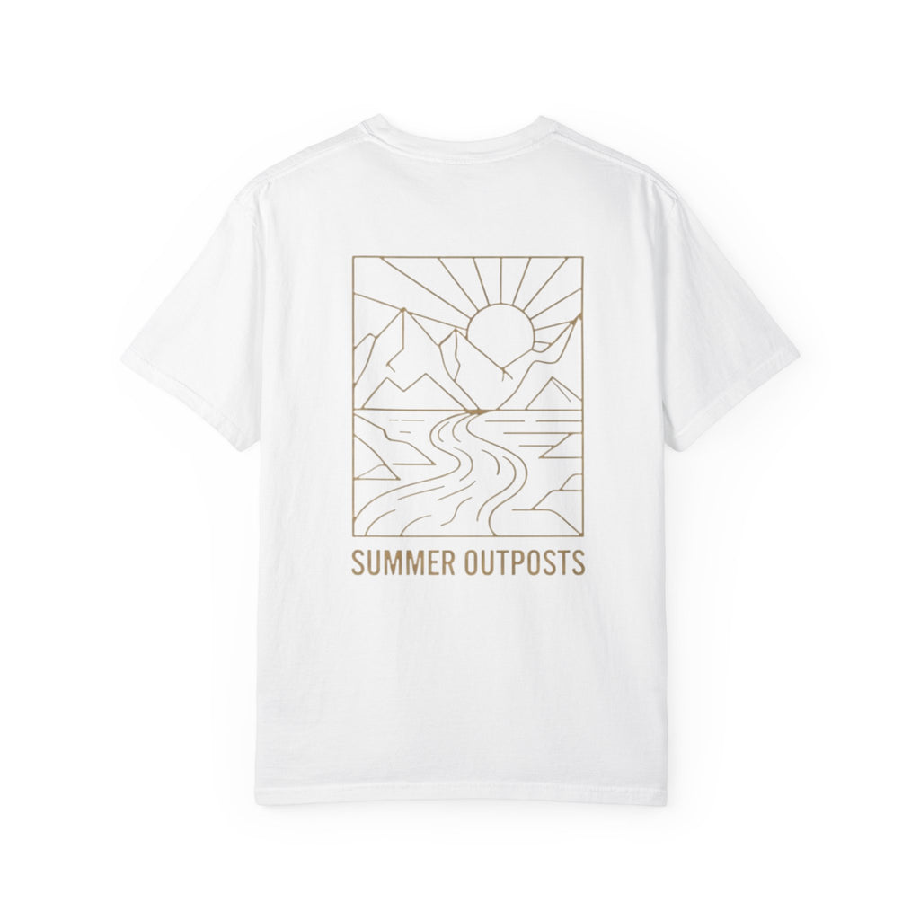 Summer Outposts T-Shirt — Mountain & Sun Tee