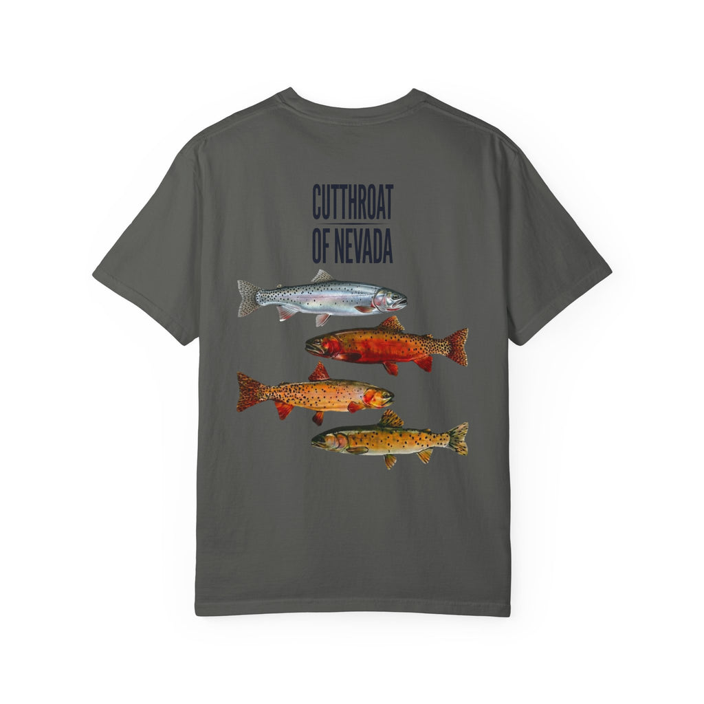 Cutthroat Of Nevada T-Shirt — Nevada Fish Graphic Tee