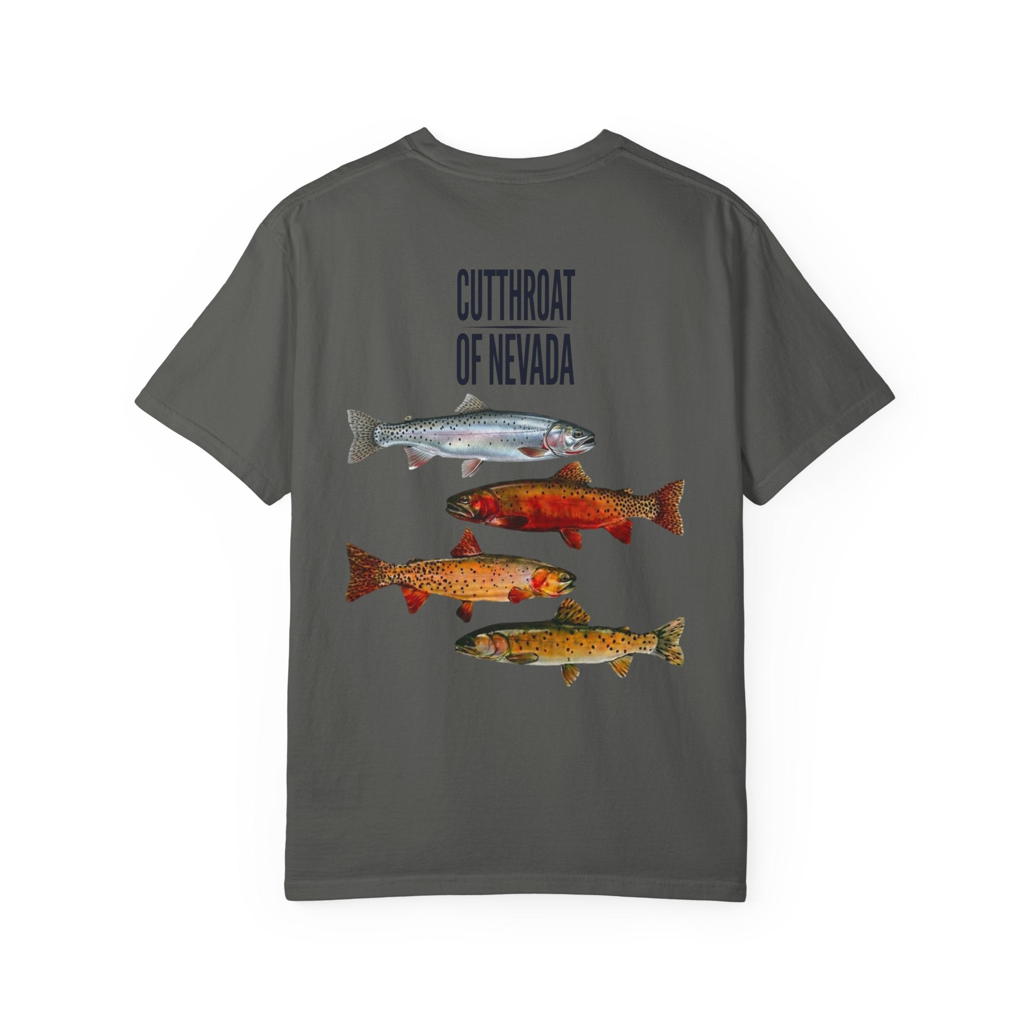 Cutthroat Of Nevada T-Shirt — Nevada Fish Graphic Tee