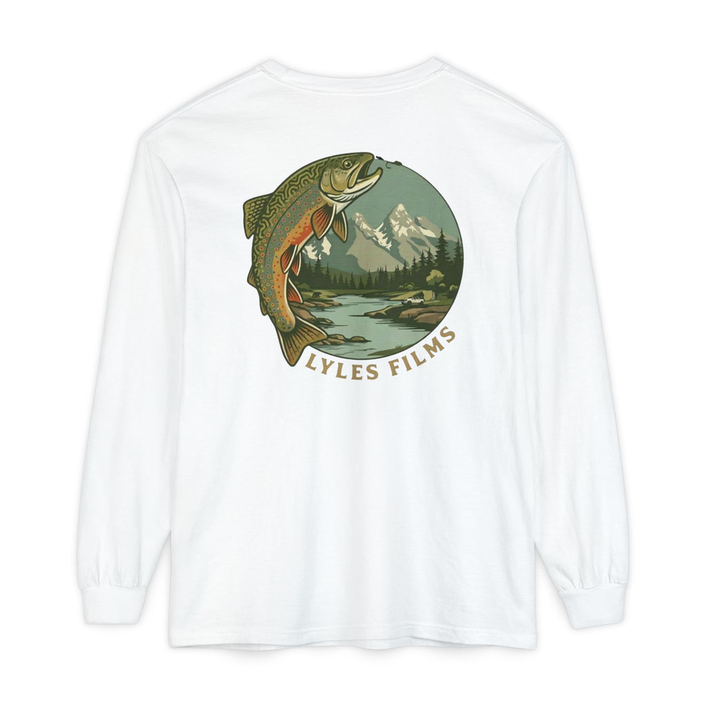 Classic Long Sleeve Brook Trout - Lyles Films Trout Graphic