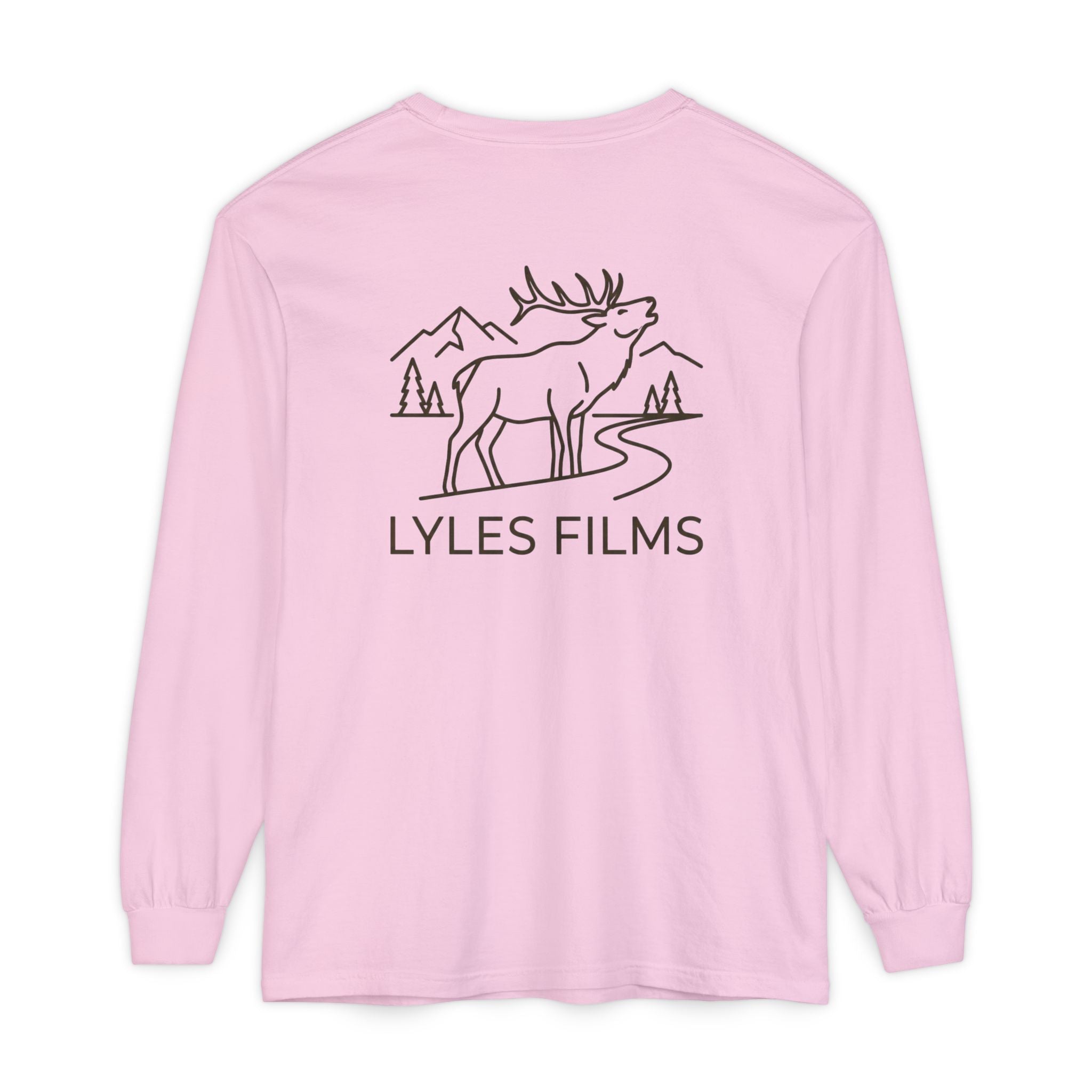 Lyles Films Elk Logo Long Sleeve Tee