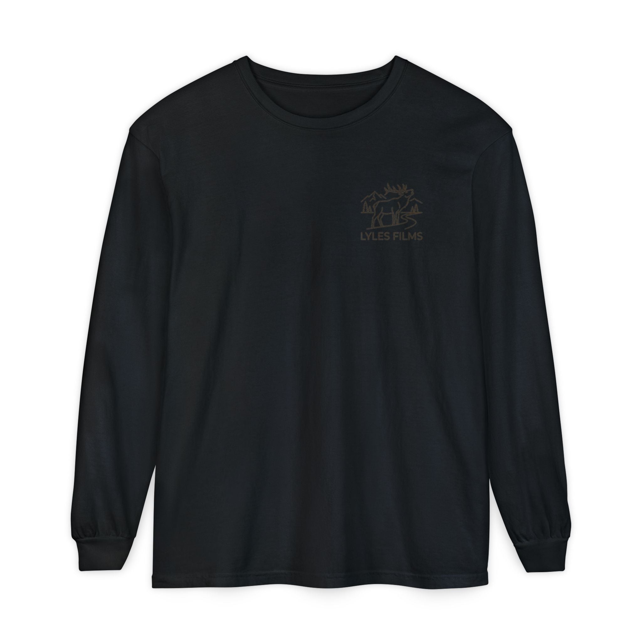Lyles Films Elk Logo Long Sleeve Tee