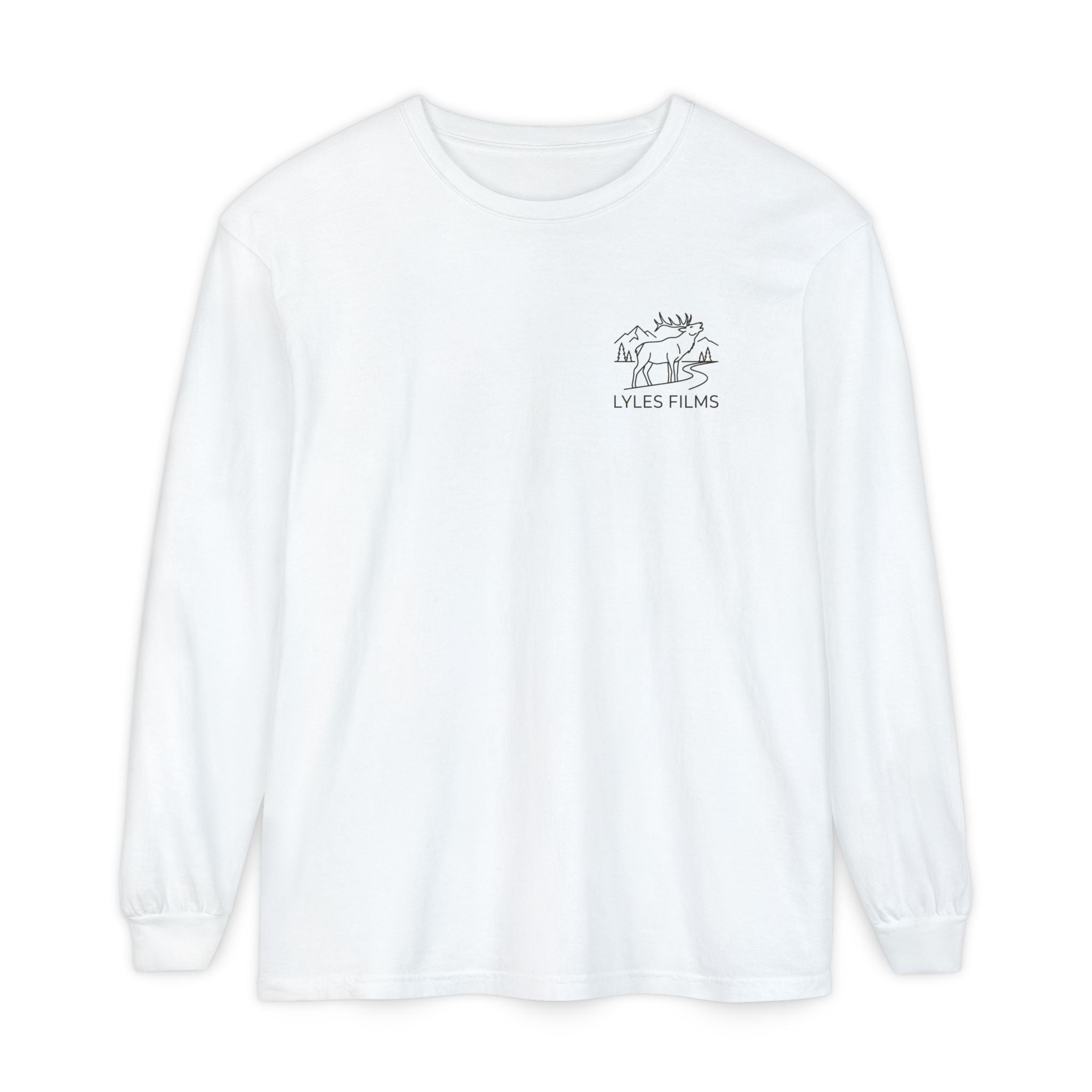 Lyles Films Elk Logo Long Sleeve Tee
