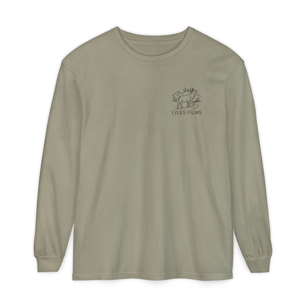 Lyles Films Elk Logo Long Sleeve Tee
