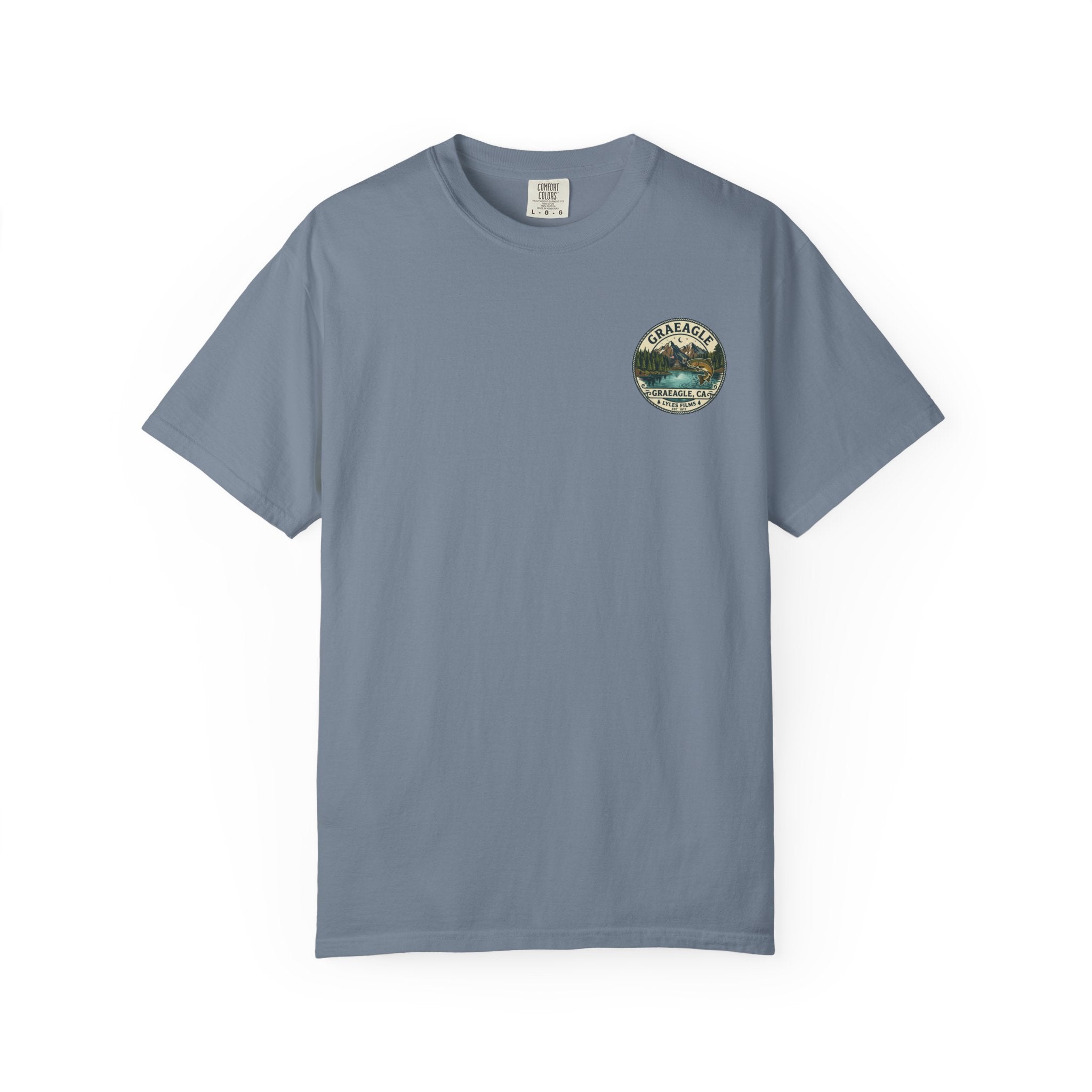 Graeagle Fishing T-Shirt — Graeagle, CA Scenic Trout Graphic Tee