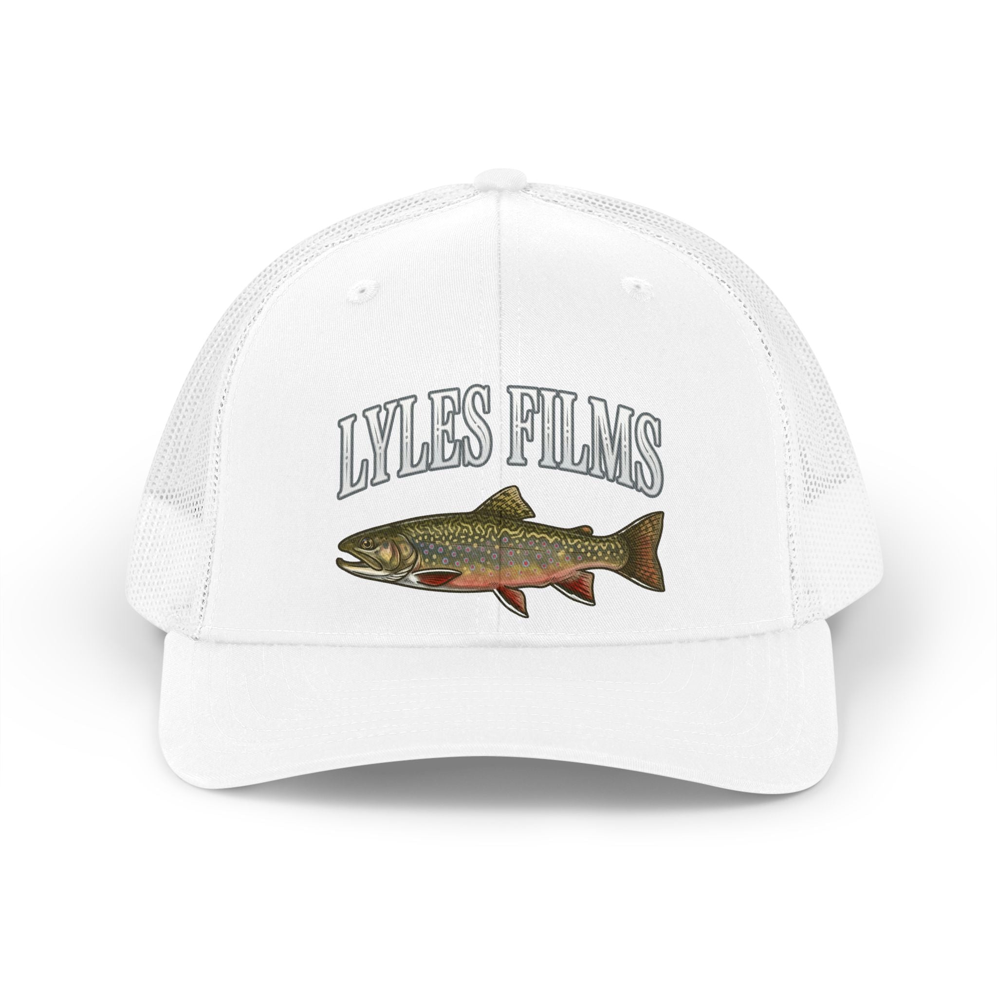 Trucker Hat — Retro 'Lyles Films' Trout Cap