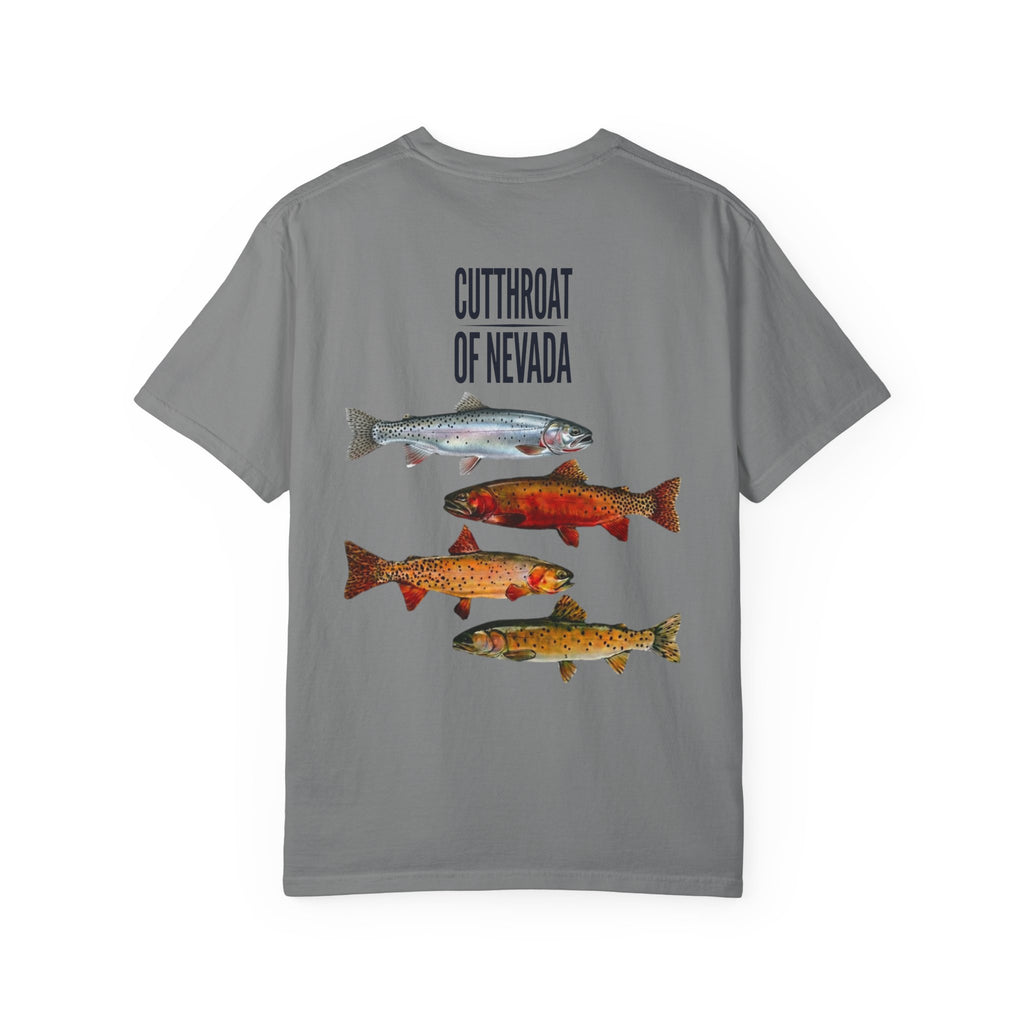 Cutthroat Of Nevada T-Shirt — Nevada Fish Graphic Tee