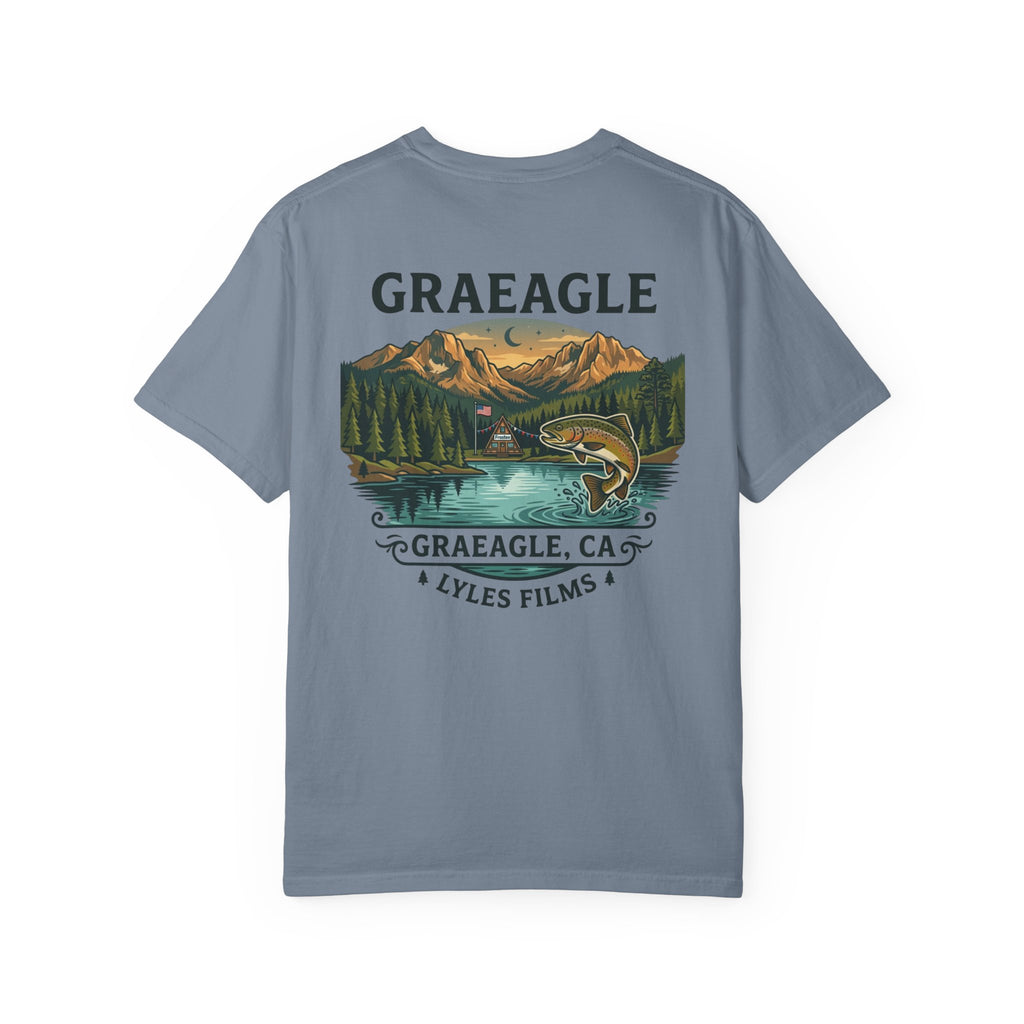 Graeagle Fishing T-Shirt — Graeagle, CA Scenic Trout Graphic Tee