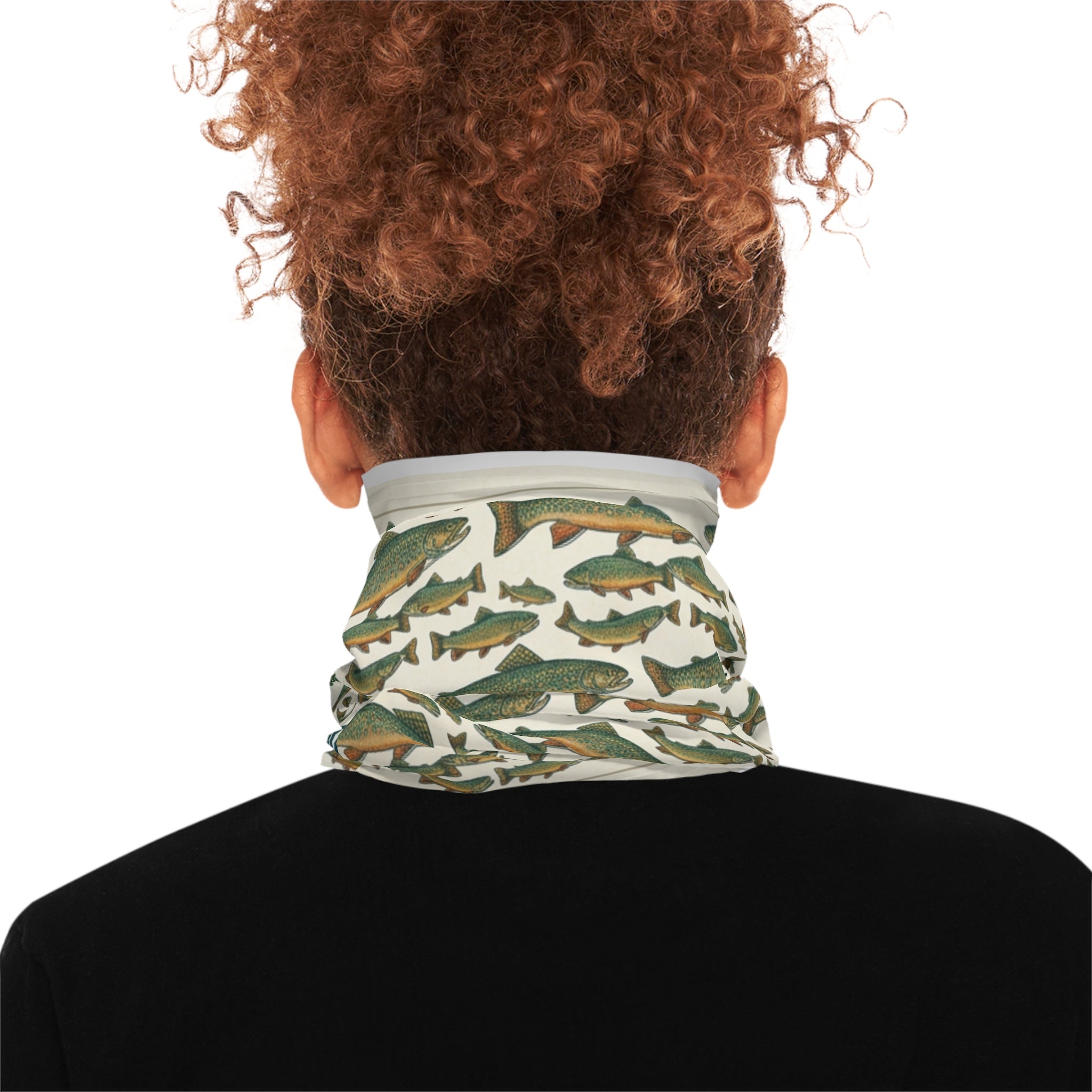 Brook Trout Neck Gaiter — Lightweight Fishing Face Cover