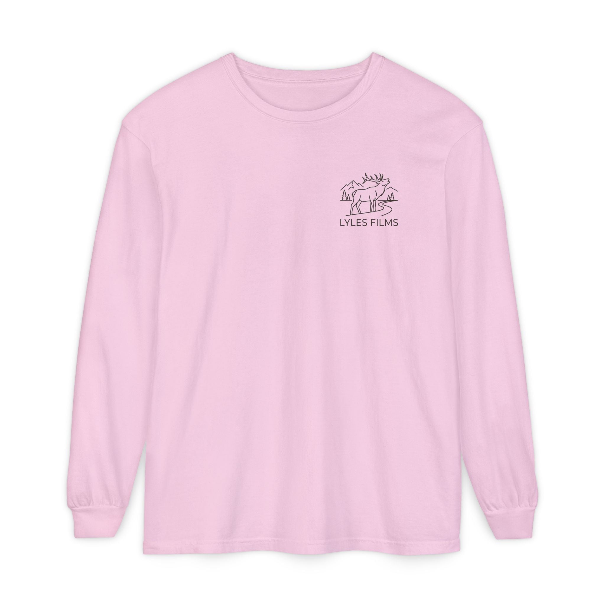 Lyles Films Elk Logo Long Sleeve Tee
