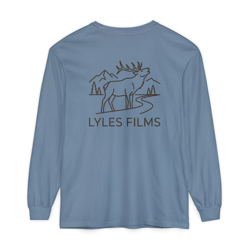 Lyles Films Elk Logo Long Sleeve Tee