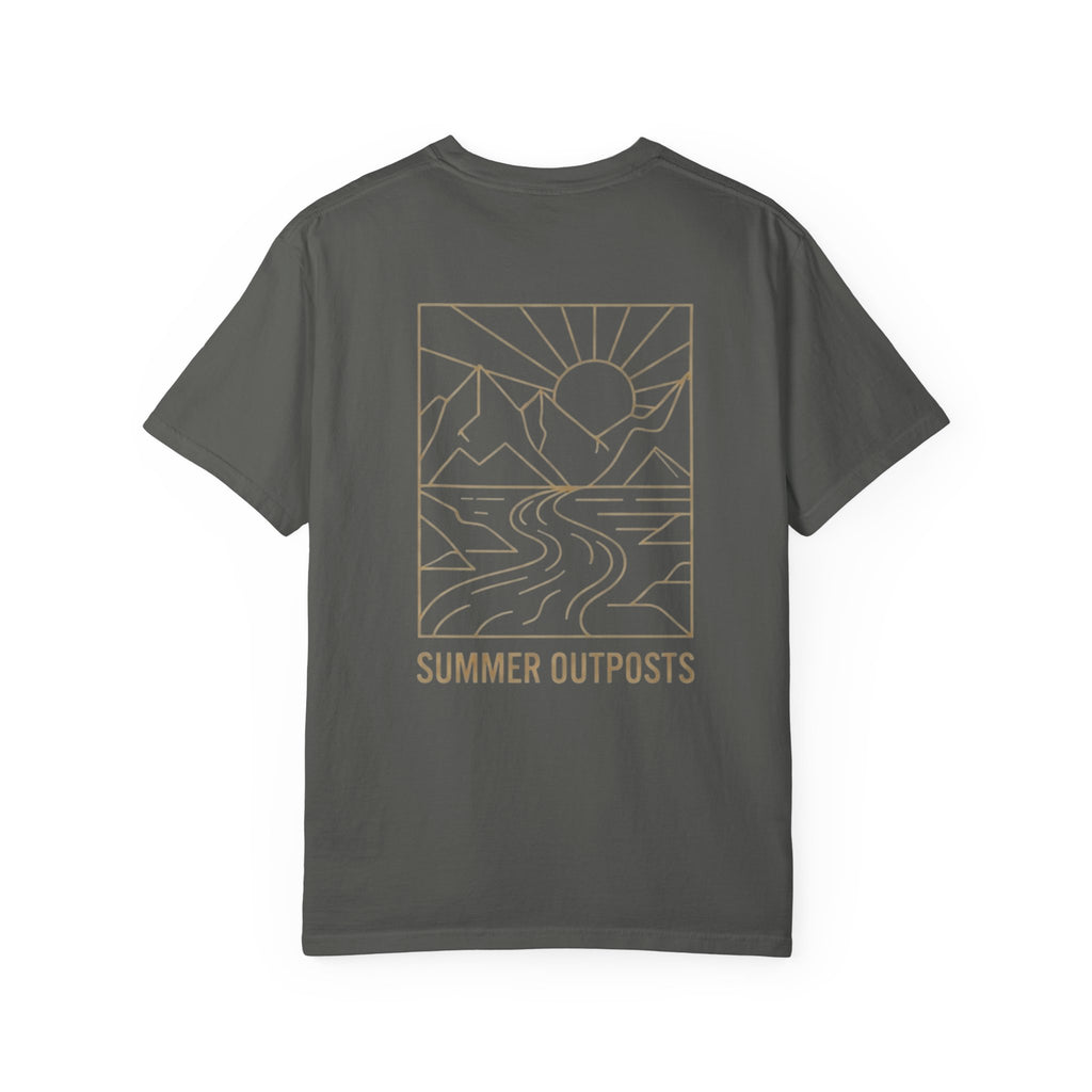 Summer Outposts T-Shirt — Mountain & Sun Tee