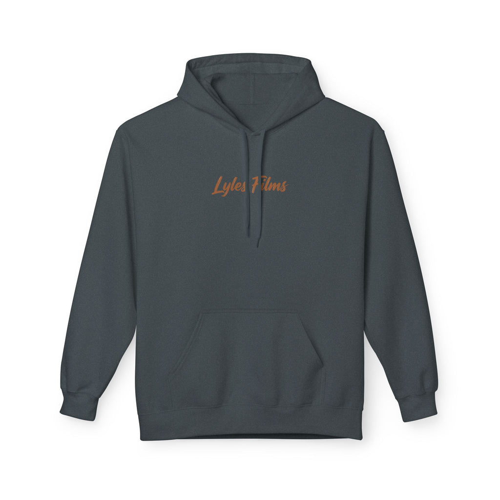 Lyles Films Hoodie — Vintage Mountain Trout Logo Pullover