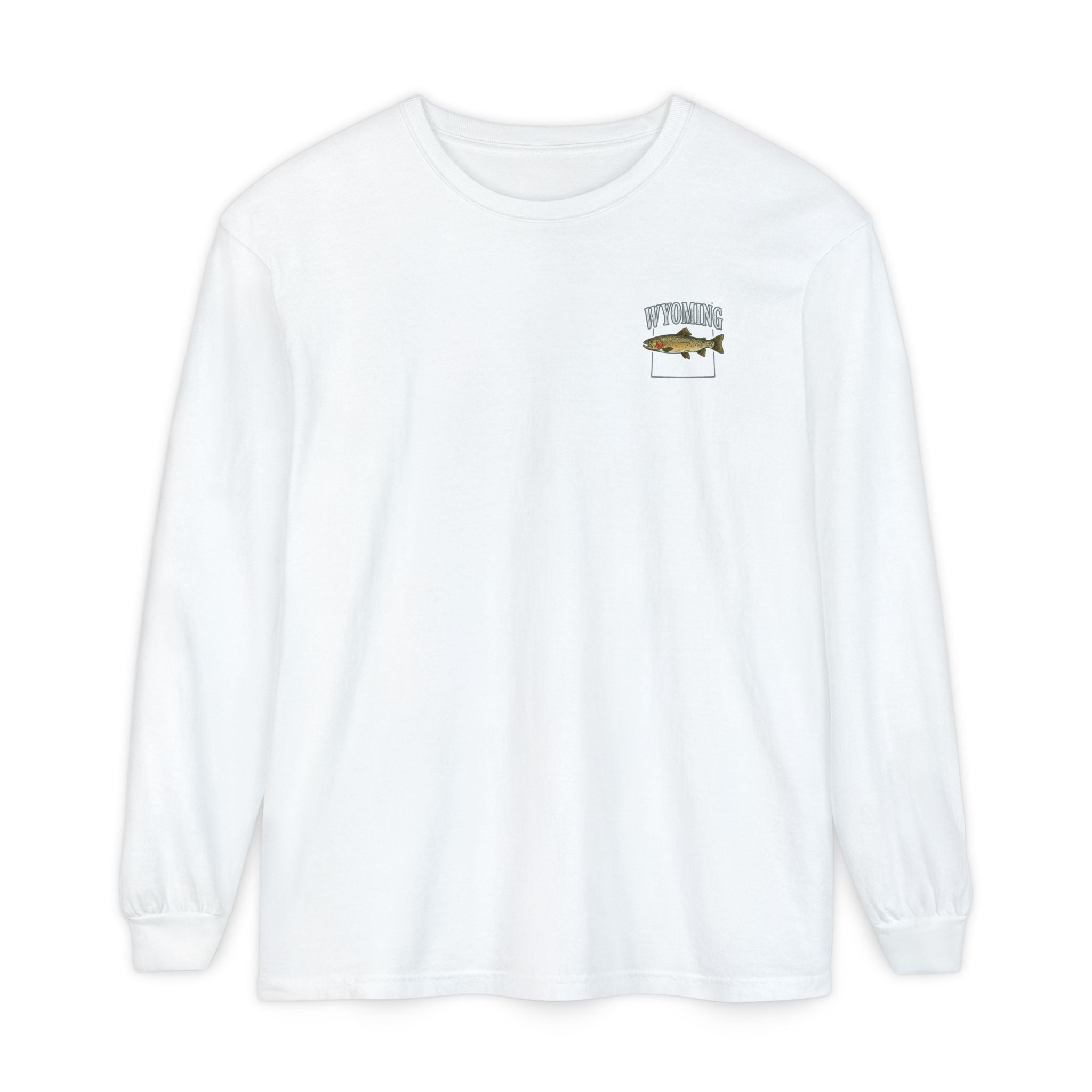 Cutthroat of Wyoming Long Sleeve Shirt— Trout Fishing Shirt