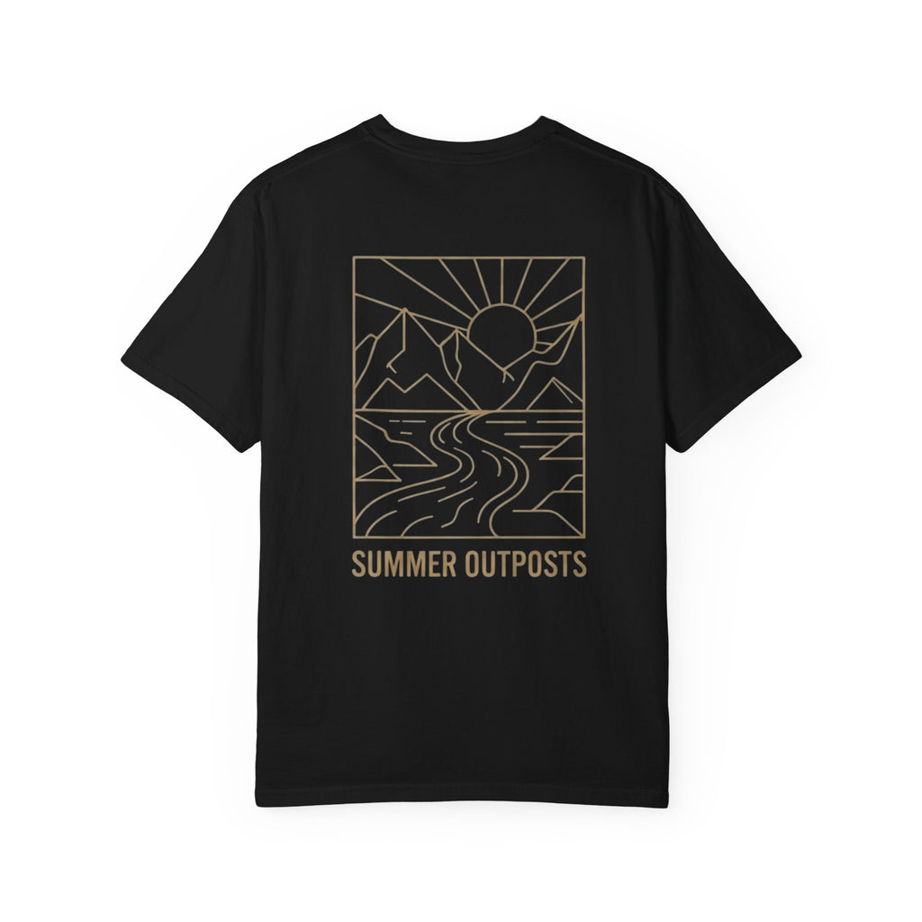 Summer Outposts T-Shirt — Mountain & Sun Tee