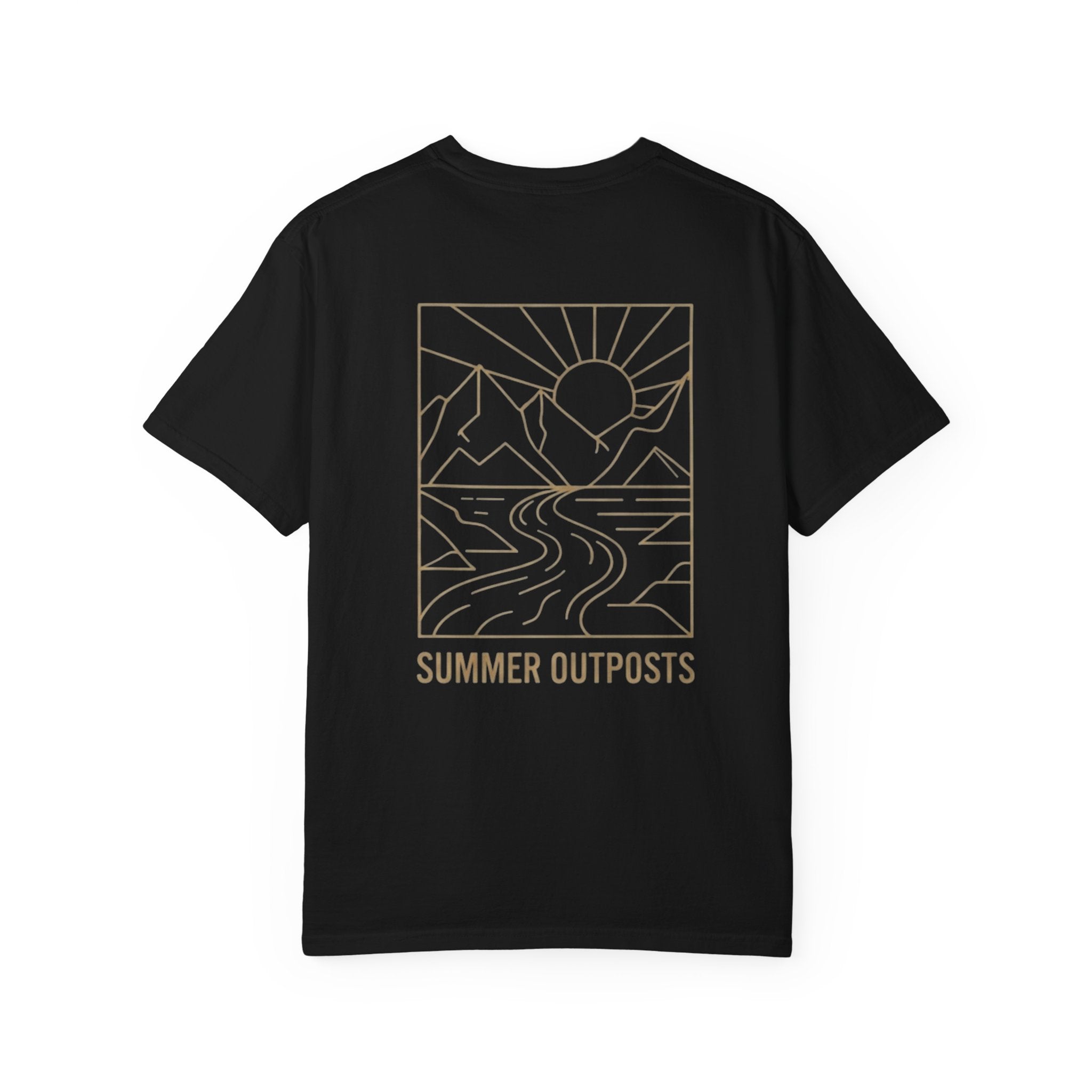 Summer Outposts T-Shirt — Mountain & Sun Tee