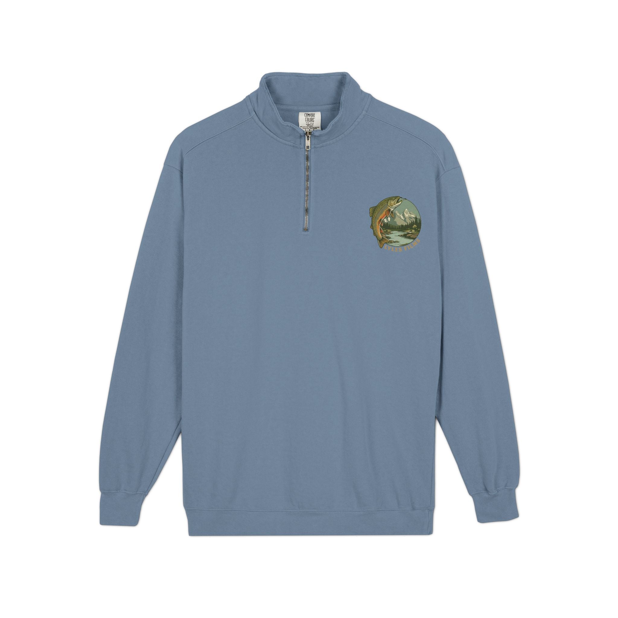 Classic Brook Trout Quarter-Zip Sweatshirt - Vintage Colors