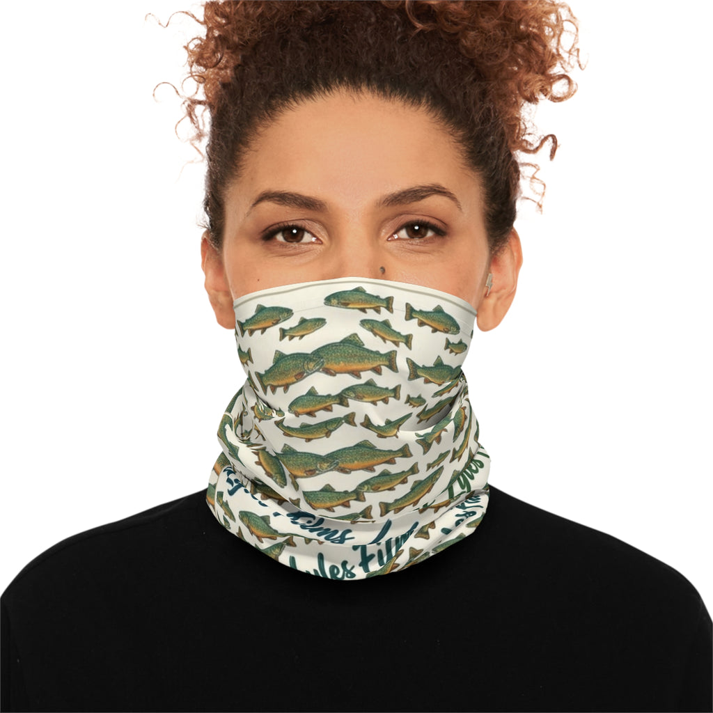 Brook Trout Neck Gaiter — Lightweight Fishing Face Cover
