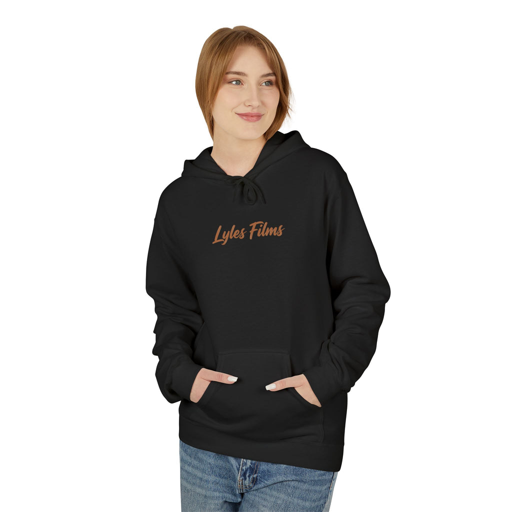 Lyles Films Hoodie — Vintage Mountain Trout Logo Pullover
