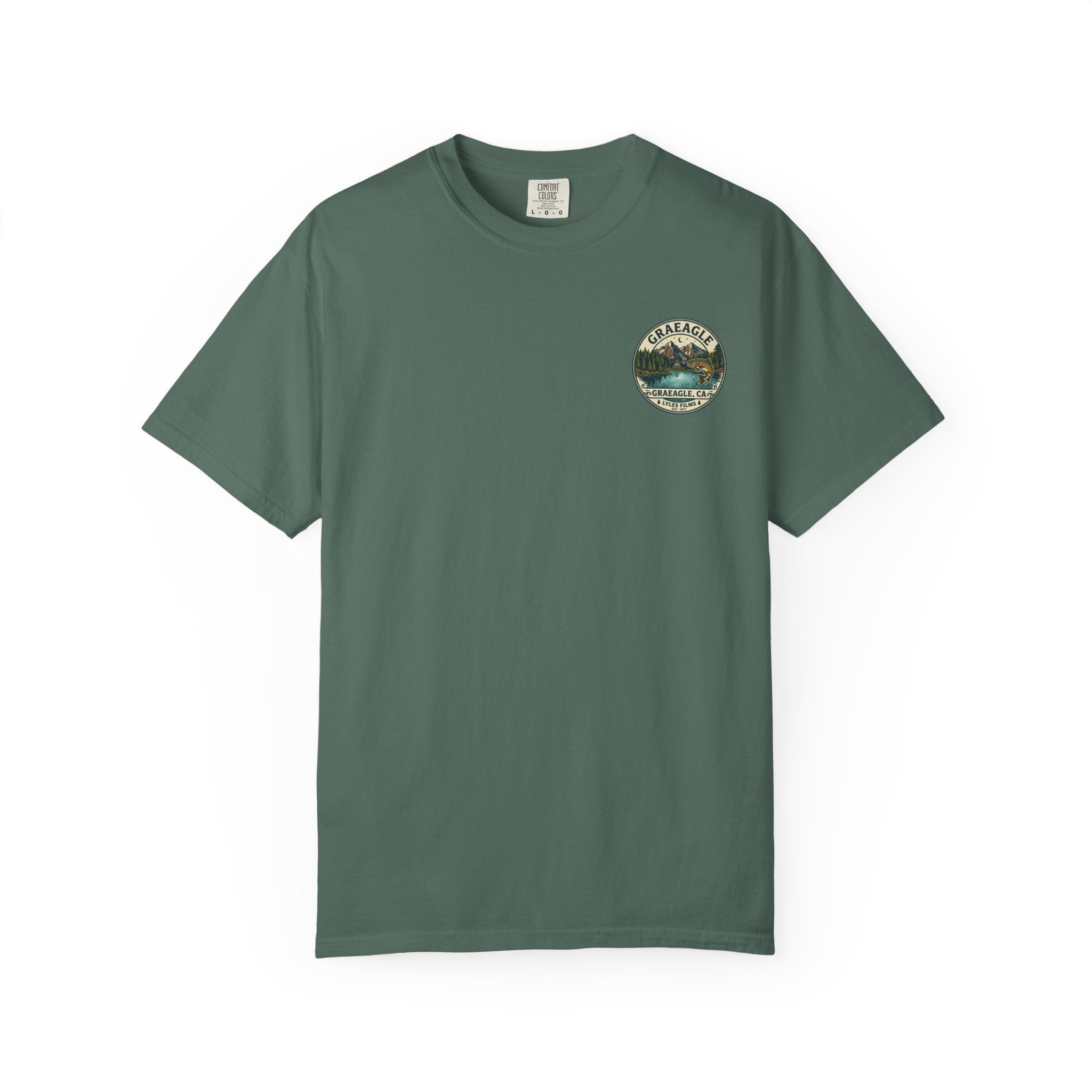 Graeagle Fishing T-Shirt — Graeagle, CA Scenic Trout Graphic Tee