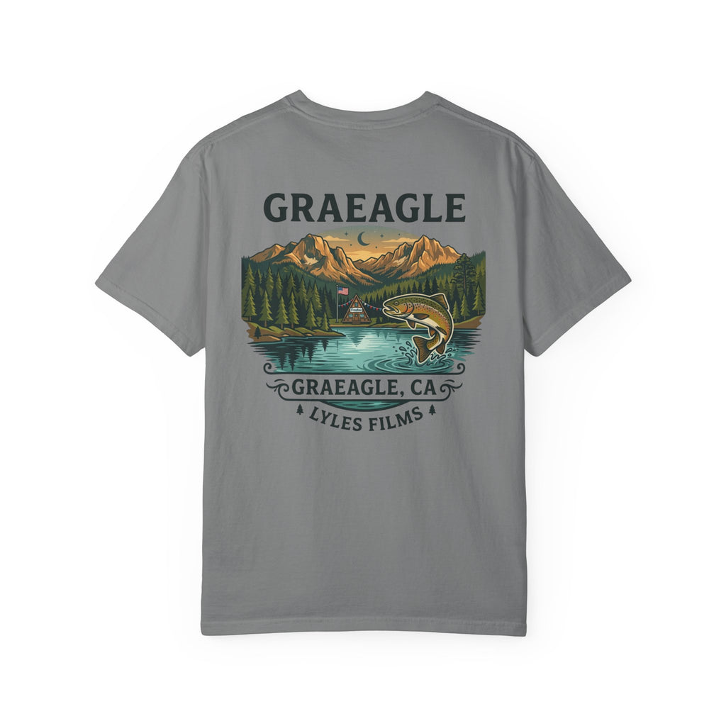Graeagle Fishing T-Shirt — Graeagle, CA Scenic Trout Graphic Tee