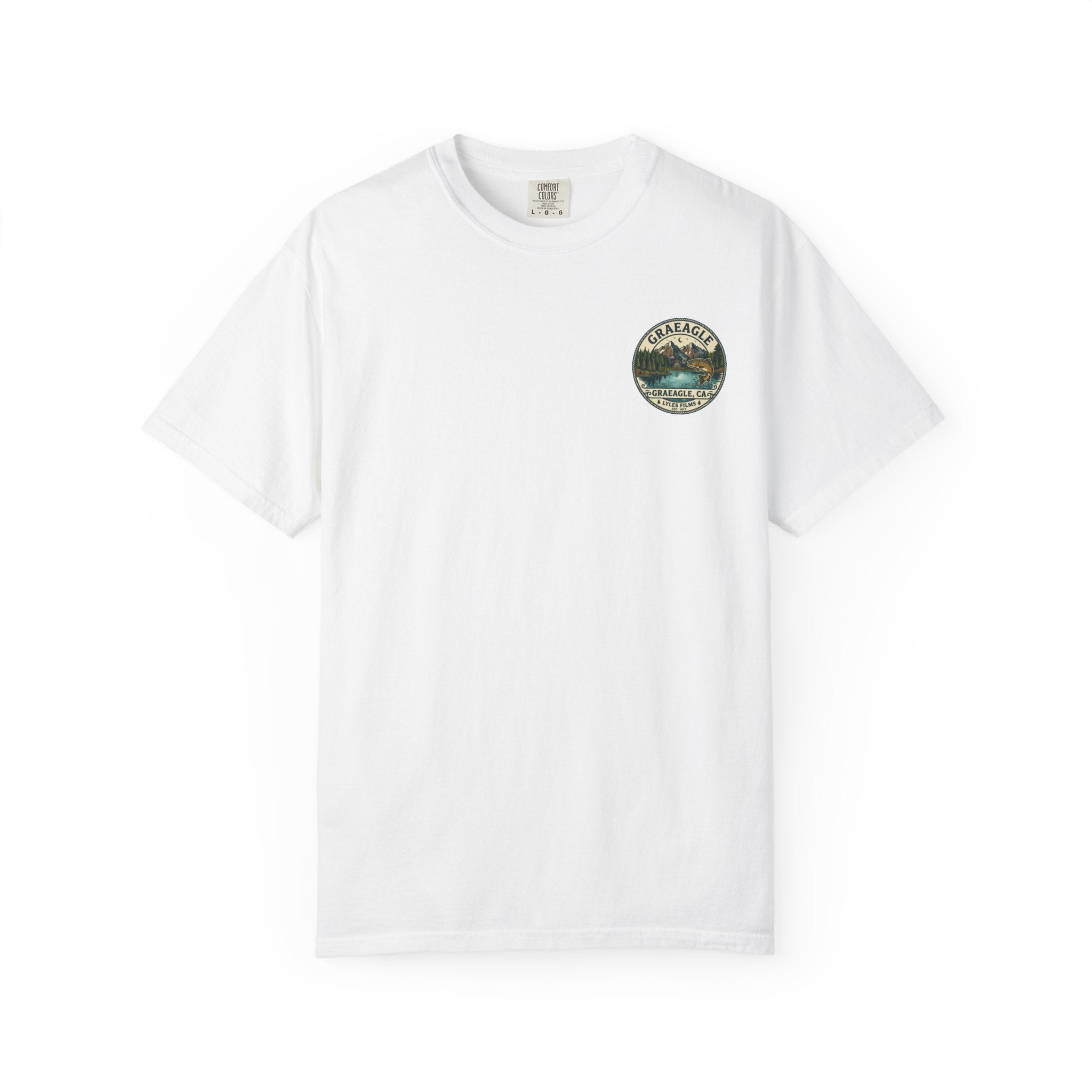 Graeagle Fishing T-Shirt — Graeagle, CA Scenic Trout Graphic Tee