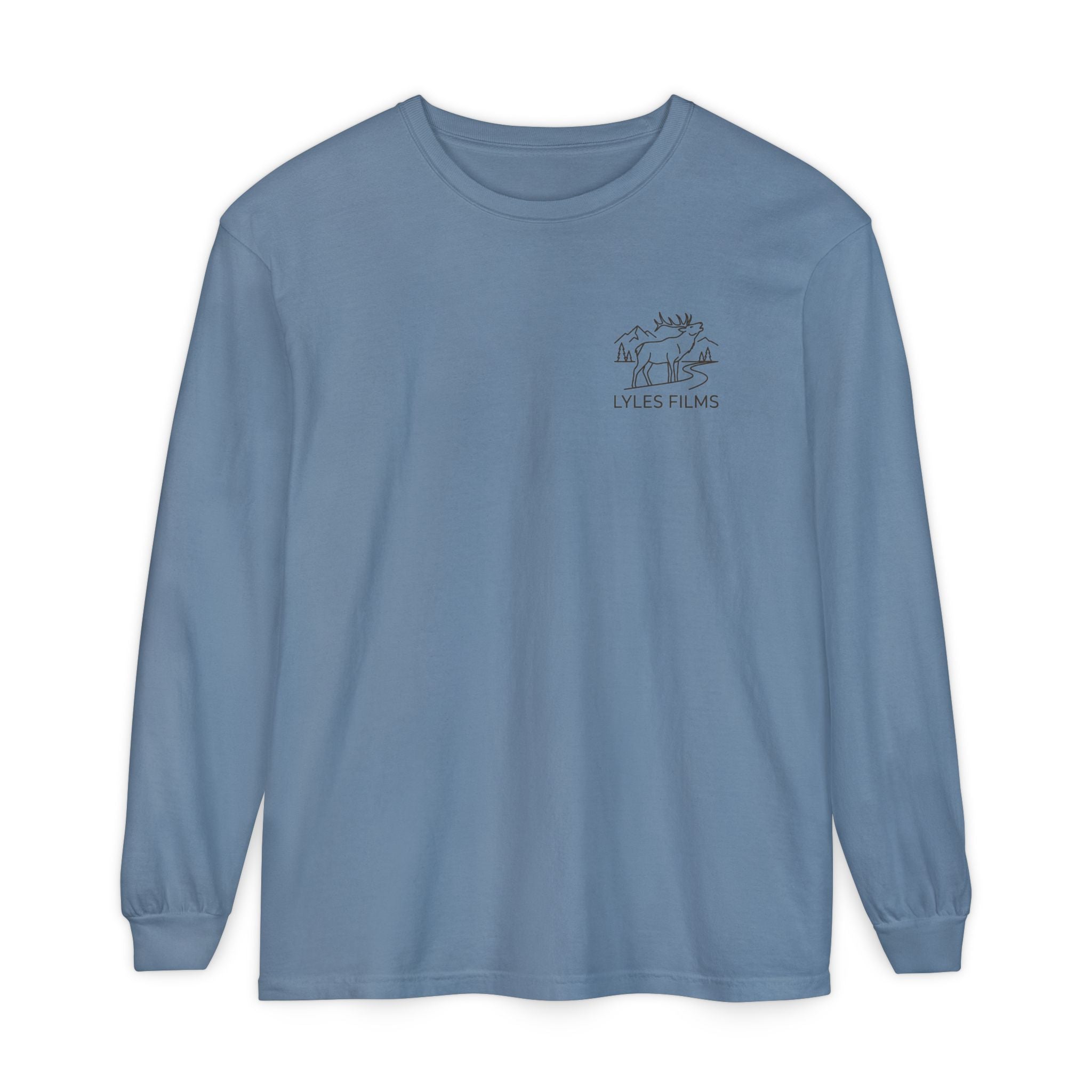 Lyles Films Elk Logo Long Sleeve Tee