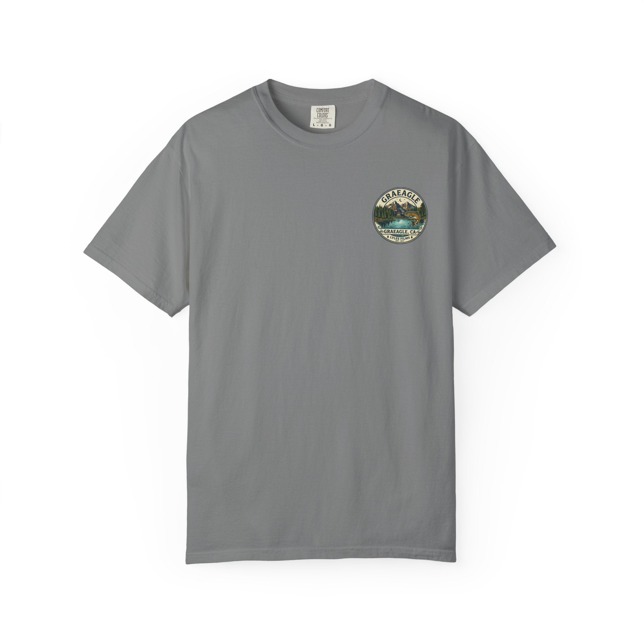 Graeagle Fishing T-Shirt — Graeagle, CA Scenic Trout Graphic Tee