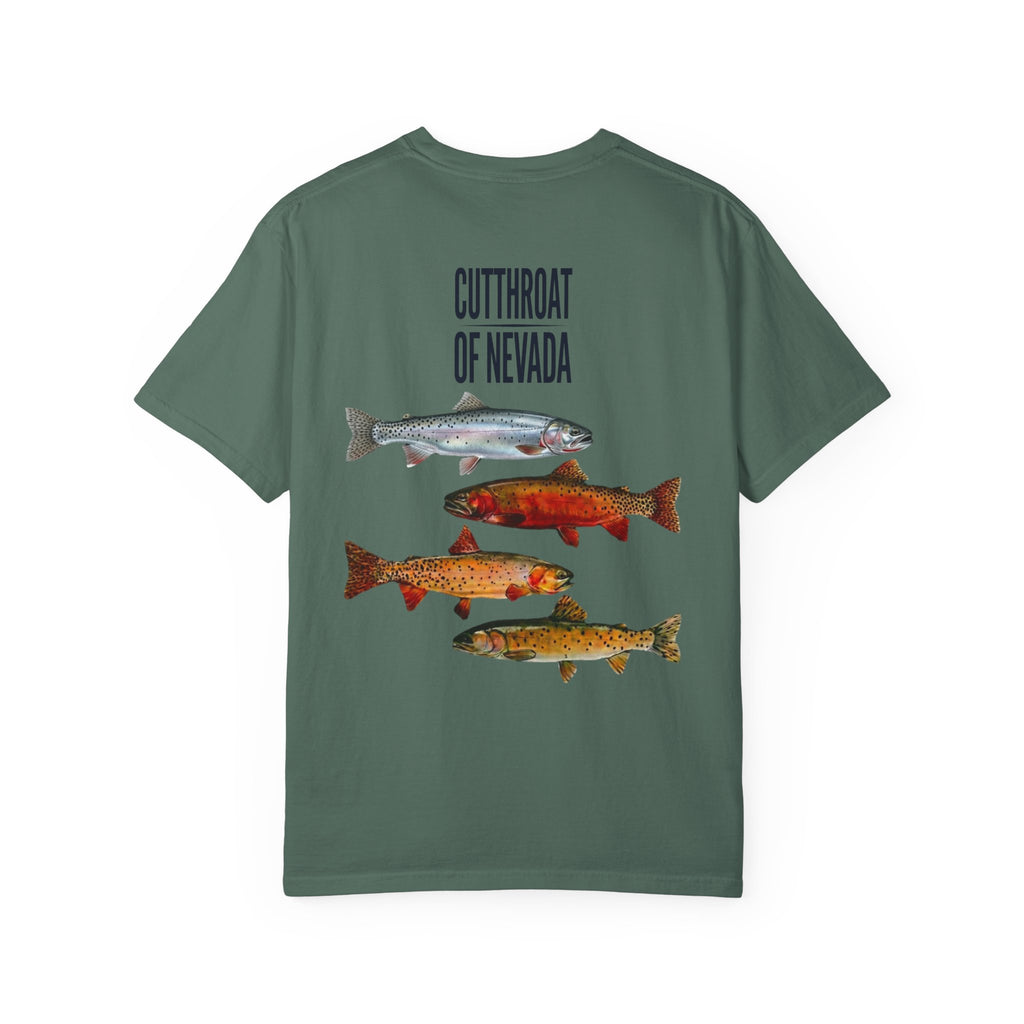 Cutthroat Of Nevada T-Shirt — Nevada Fish Graphic Tee