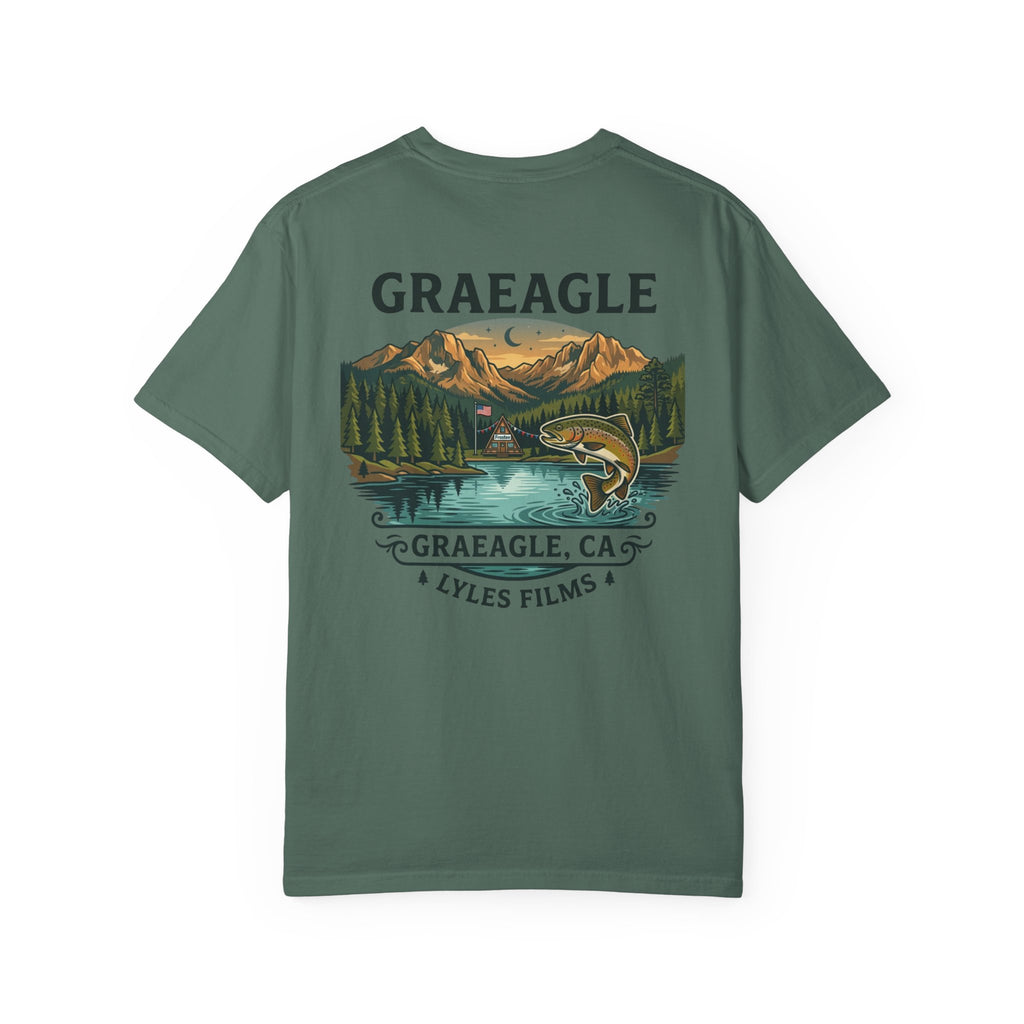 Graeagle Fishing T-Shirt — Graeagle, CA Scenic Trout Graphic Tee