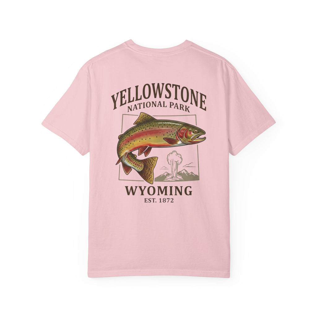 Yellowstone Trout T-Shirt — Yellowstone National Park Fishing Tee