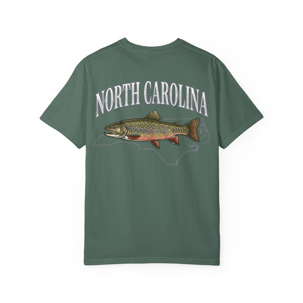 North Carolina Brook Trout T-Shirt — State Fishing Graphic Tee