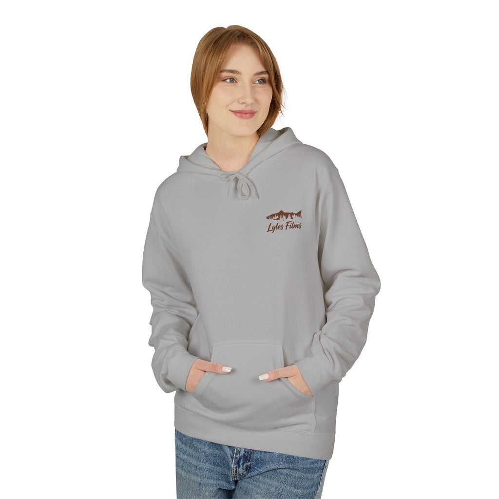 Lyles Films Nevada Cutthroat Hoodie — Fish of Nevada Graphic Fishing Pullover