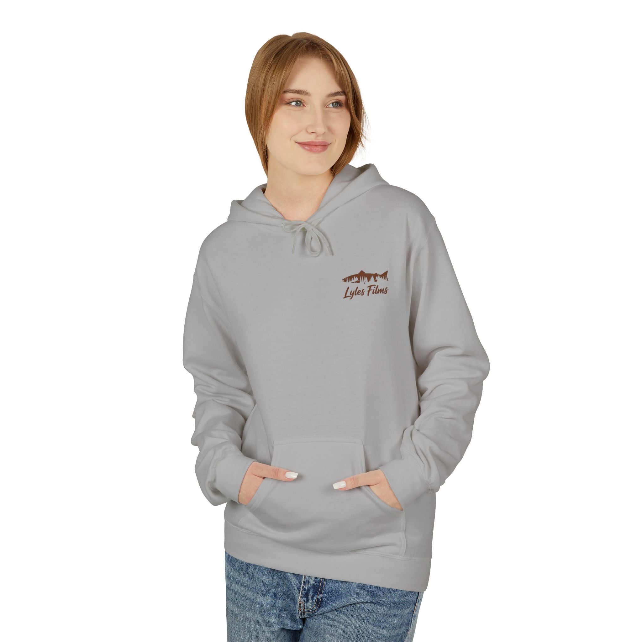 Lyles Films Nevada Cutthroat Hoodie — Fish of Nevada Graphic Fishing Pullover