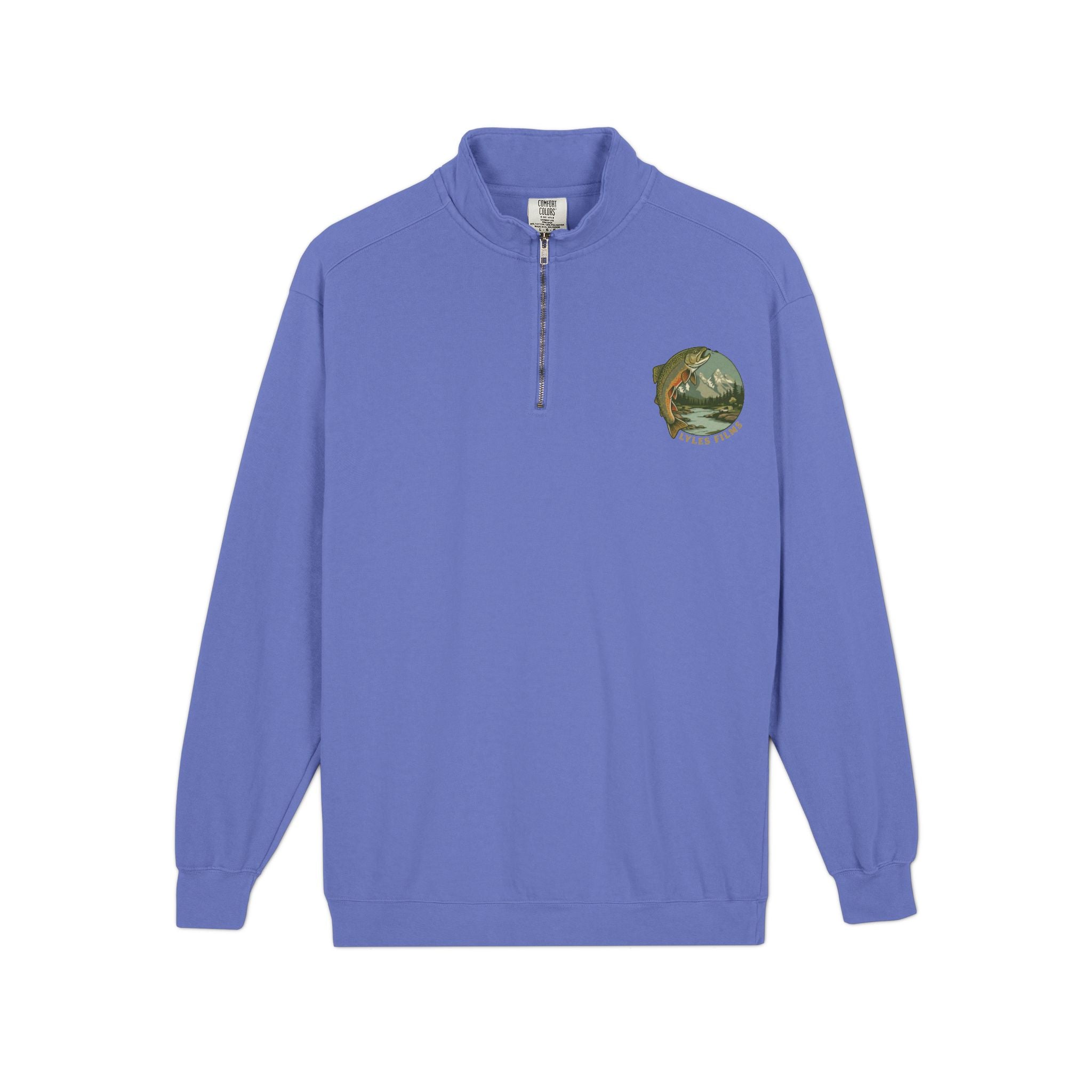 Classic Brook Trout Quarter-Zip Sweatshirt - Vintage Colors