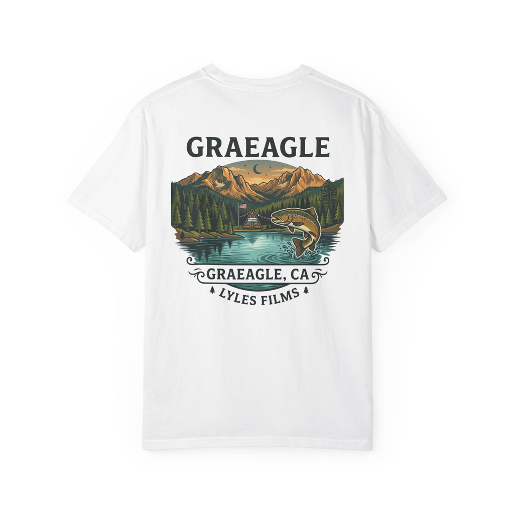 Graeagle Fishing T-Shirt — Graeagle, CA Scenic Trout Graphic Tee