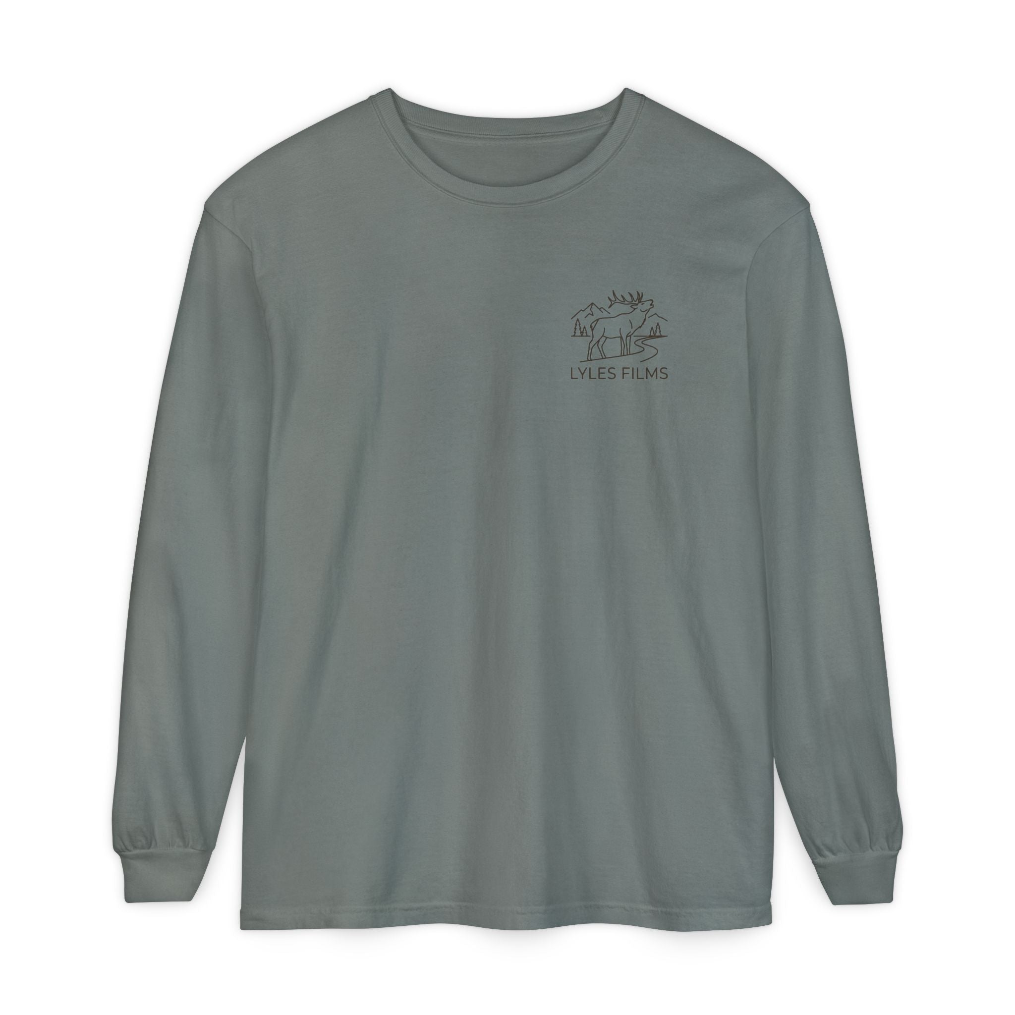 Lyles Films Elk Logo Long Sleeve Tee