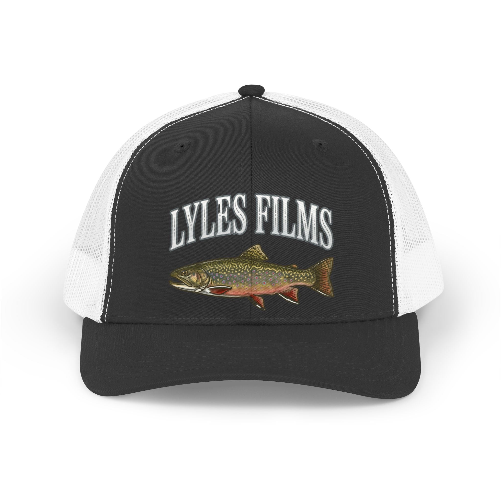 Trucker Hat — Retro 'Lyles Films' Trout Cap