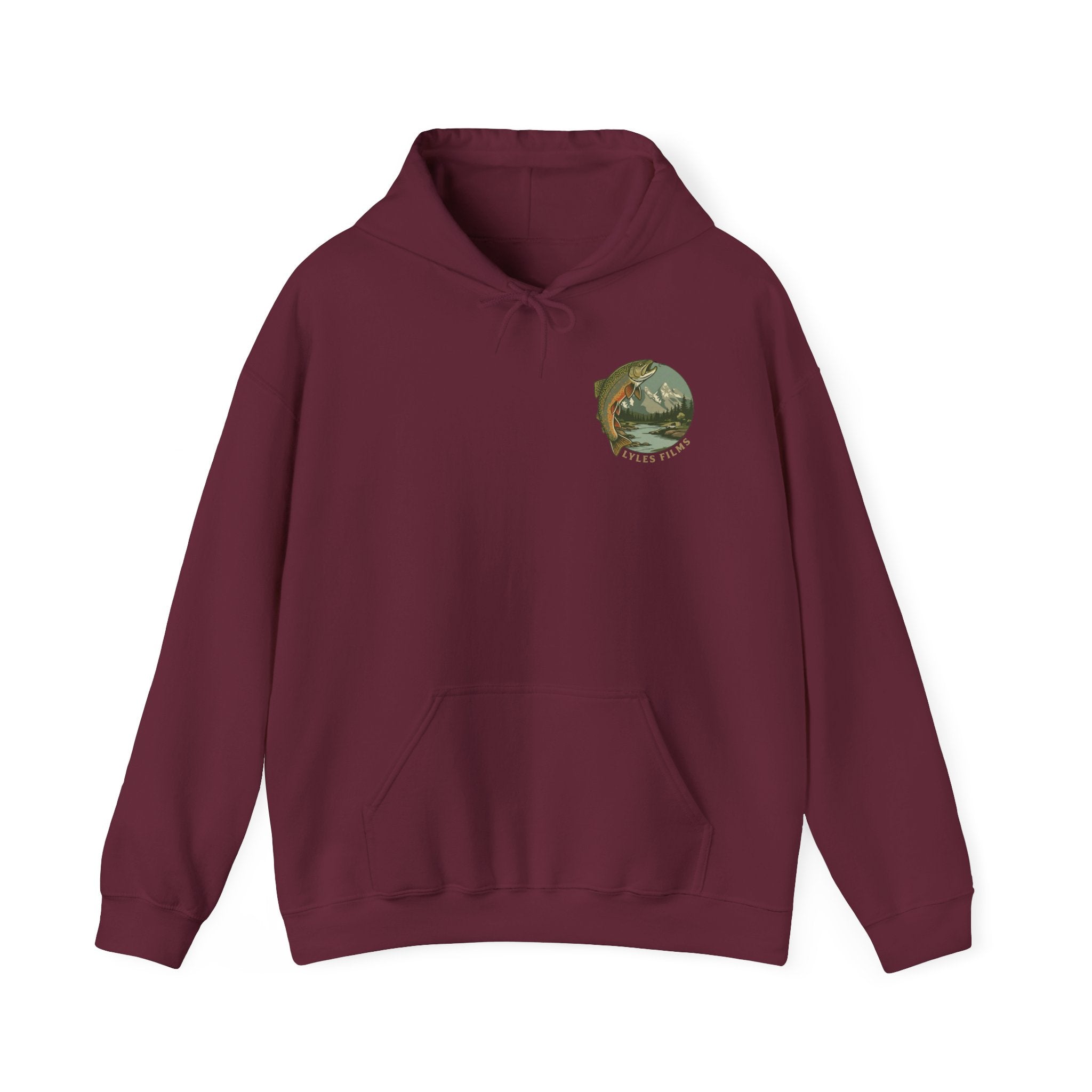 Classic Brook Trout Hoodie - Vintage Colors