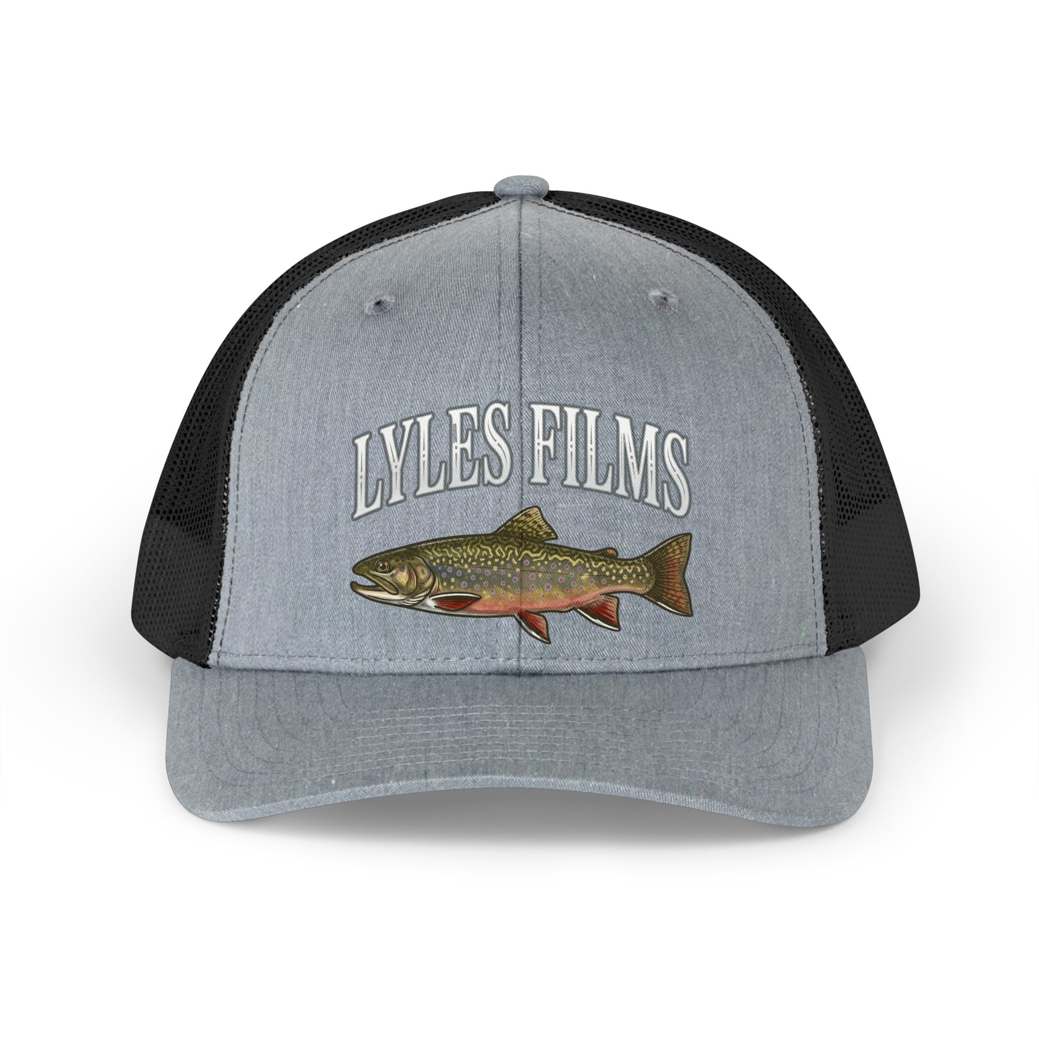 Trucker Hat — Retro 'Lyles Films' Trout Cap