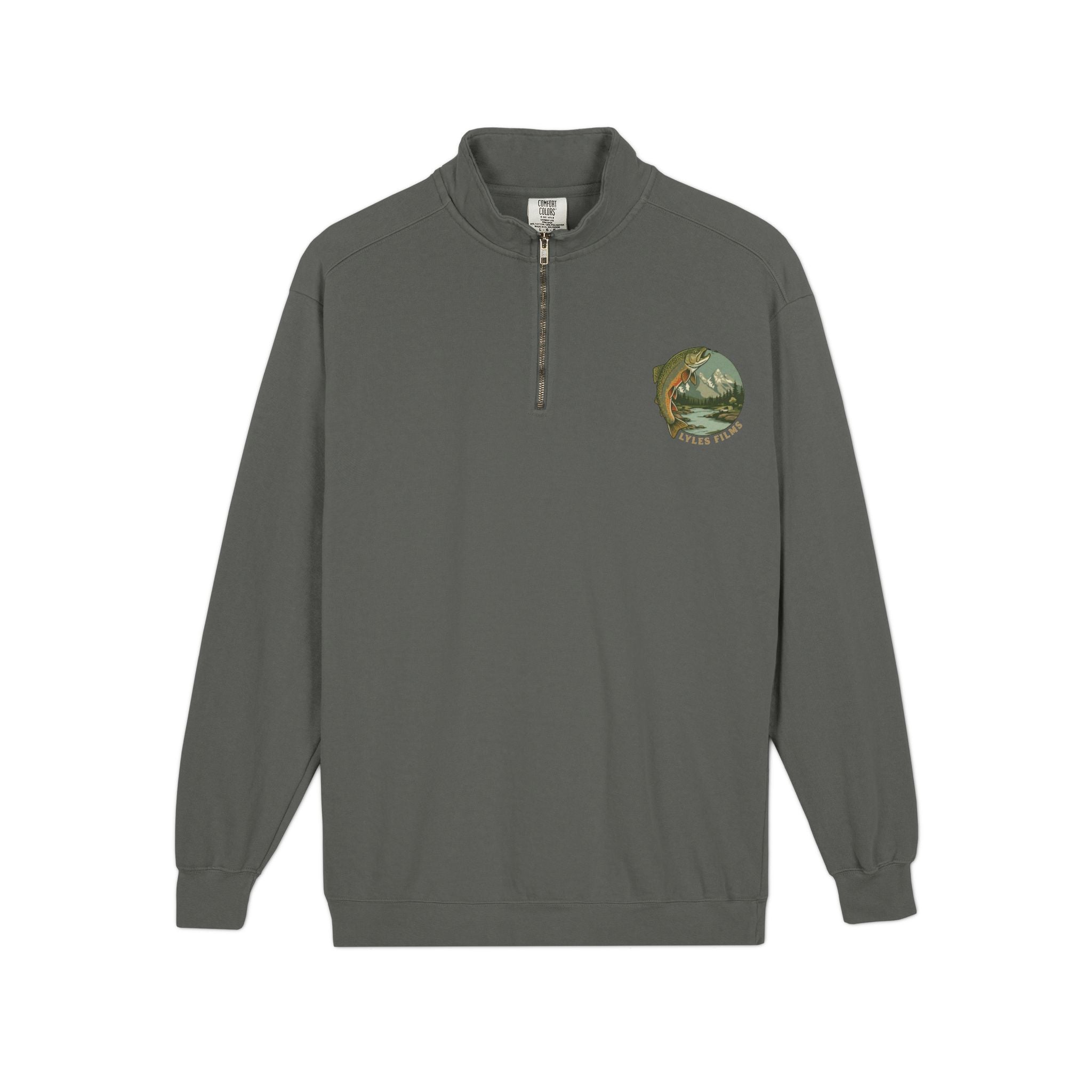 Classic Brook Trout Quarter-Zip Sweatshirt - Vintage Colors