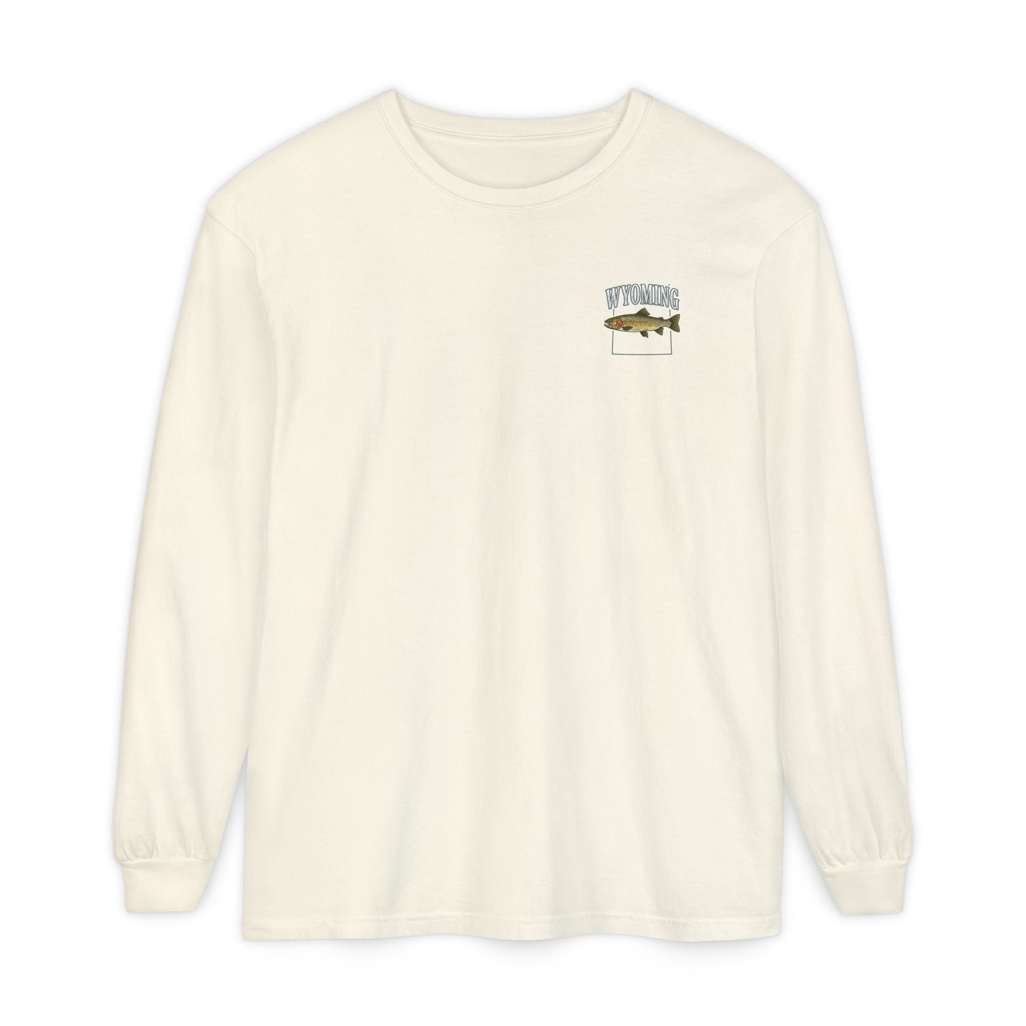 Cutthroat of Wyoming Long Sleeve Shirt— Trout Fishing Shirt