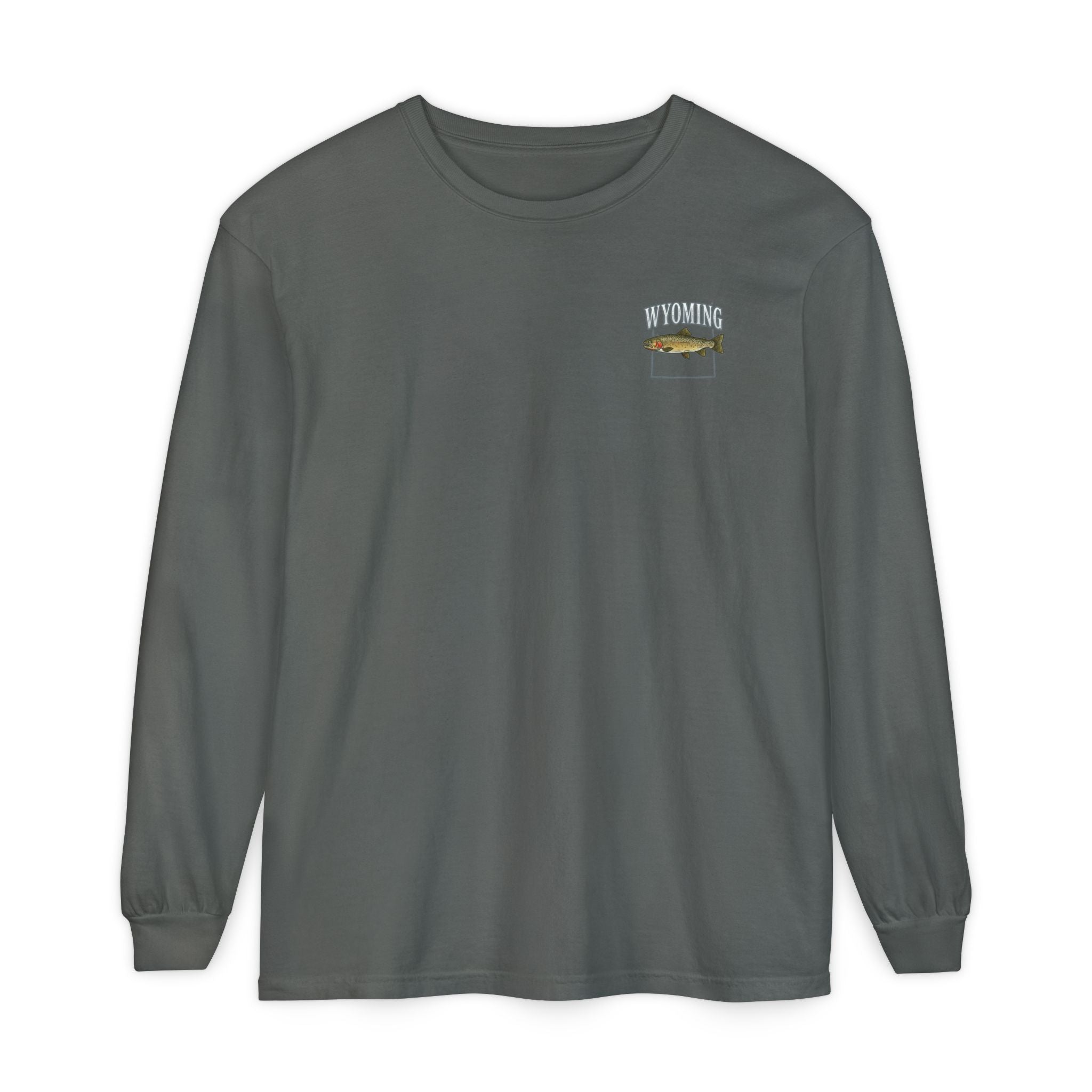 Cutthroat of Wyoming Long Sleeve Shirt— Trout Fishing Shirt